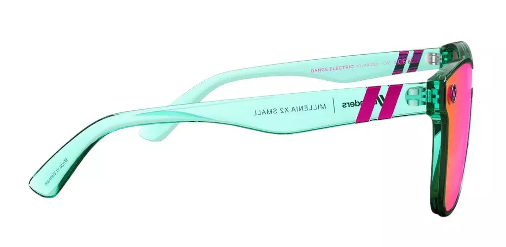 Blenders Youth Millenia X2 Small Dance Electric Sunglasses - BLUE/PINK
