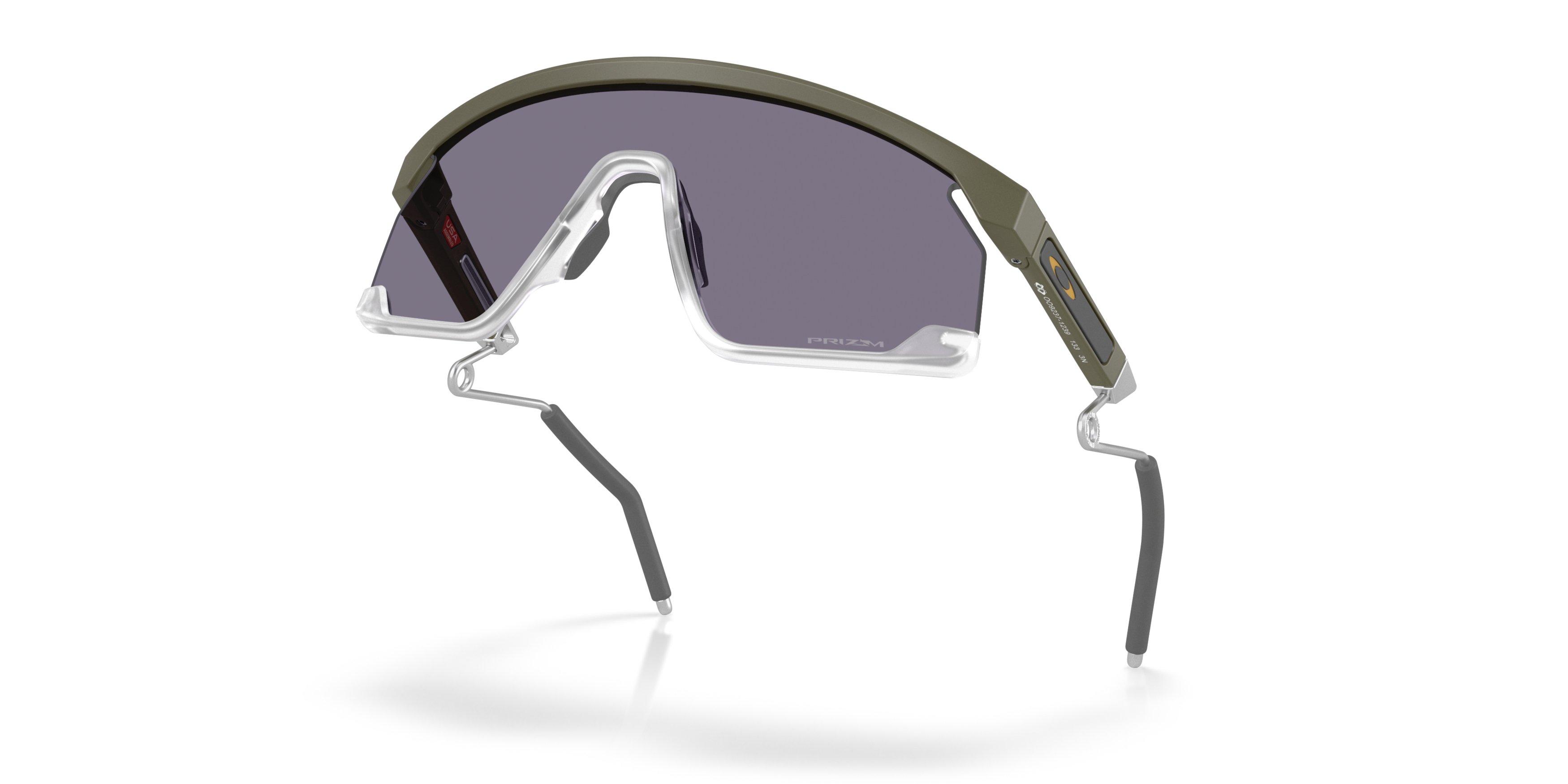 Oakley BXTR Prizm Grey Sunglasses - Matte Moss - GREEN/GREY Thumbnail View 4