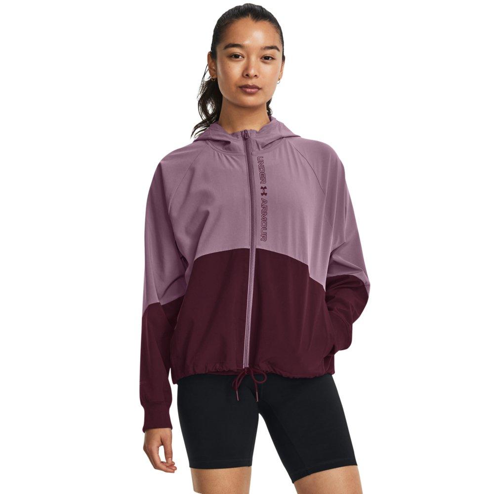 Hooded Under Armour Woven FZ Jacket 
