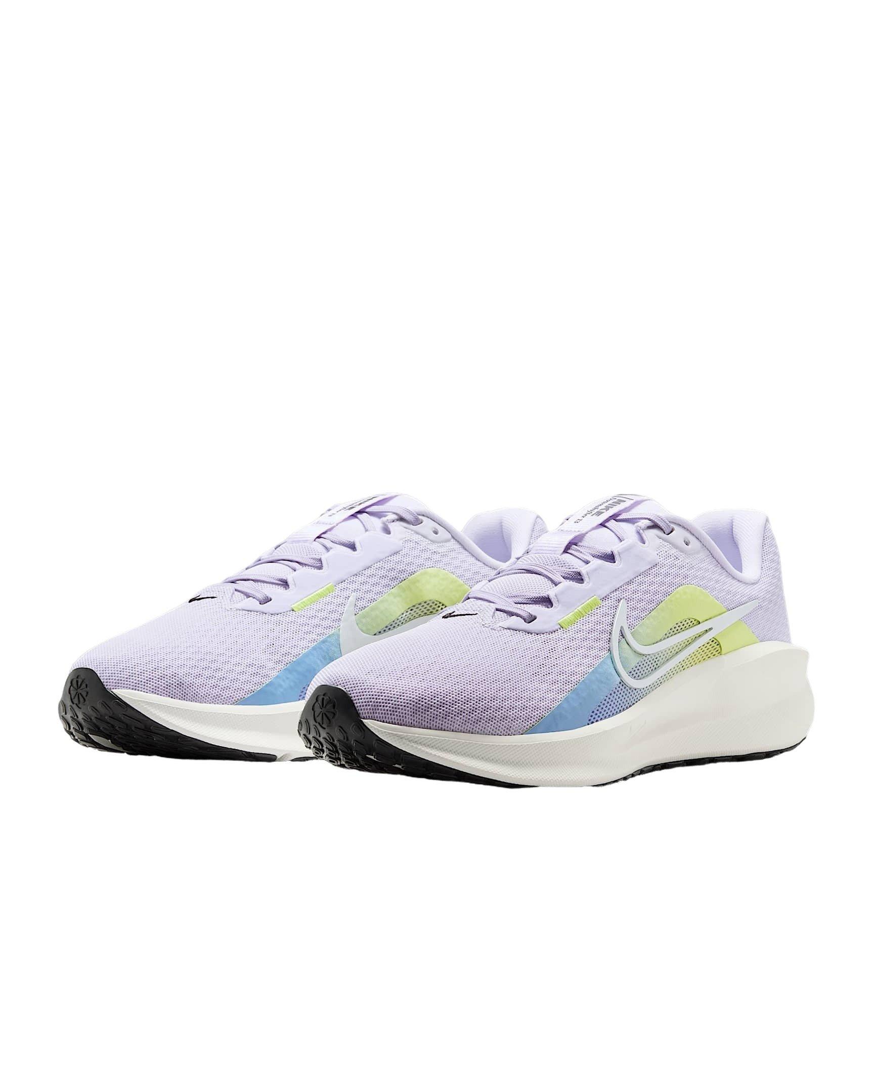 Nike Downshifter 13 "Amethyst Tint/Hydrangeas/Glacier Blue/Metallic Silver" Women's Running Shoe - AMETHYST/HYDRANGEAS/BLUE/SILVER Thumbnail View 3