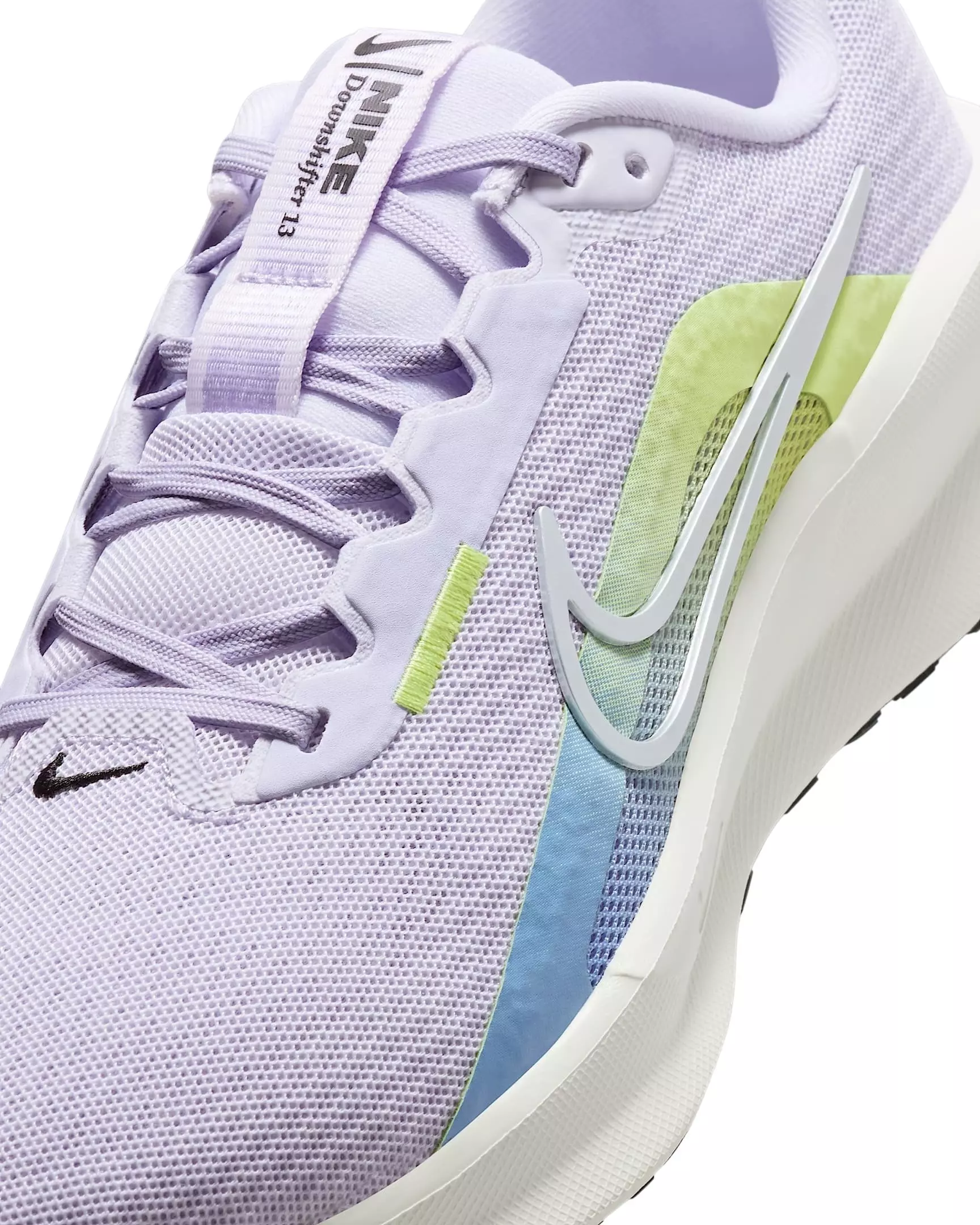 Nike Downshifter 13 "Amethyst Tint/Hydrangeas/Glacier Blue/Metallic Silver" Women's Running Shoe - AMETHYST/HYDRANGEAS/BLUE/SILVER