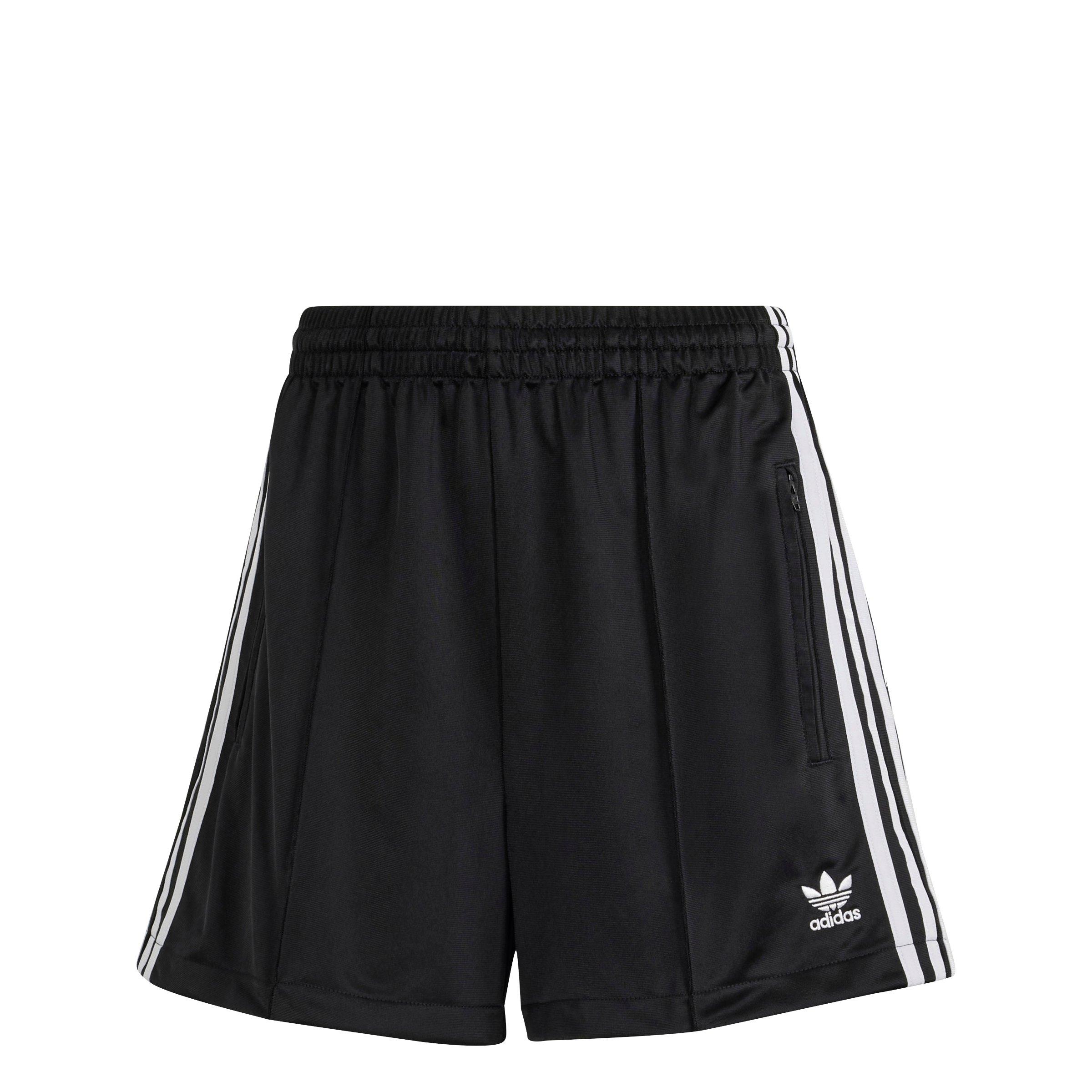 adidas Women's Originals Firebird Shorts - Black - BLACK Thumbnail View 6