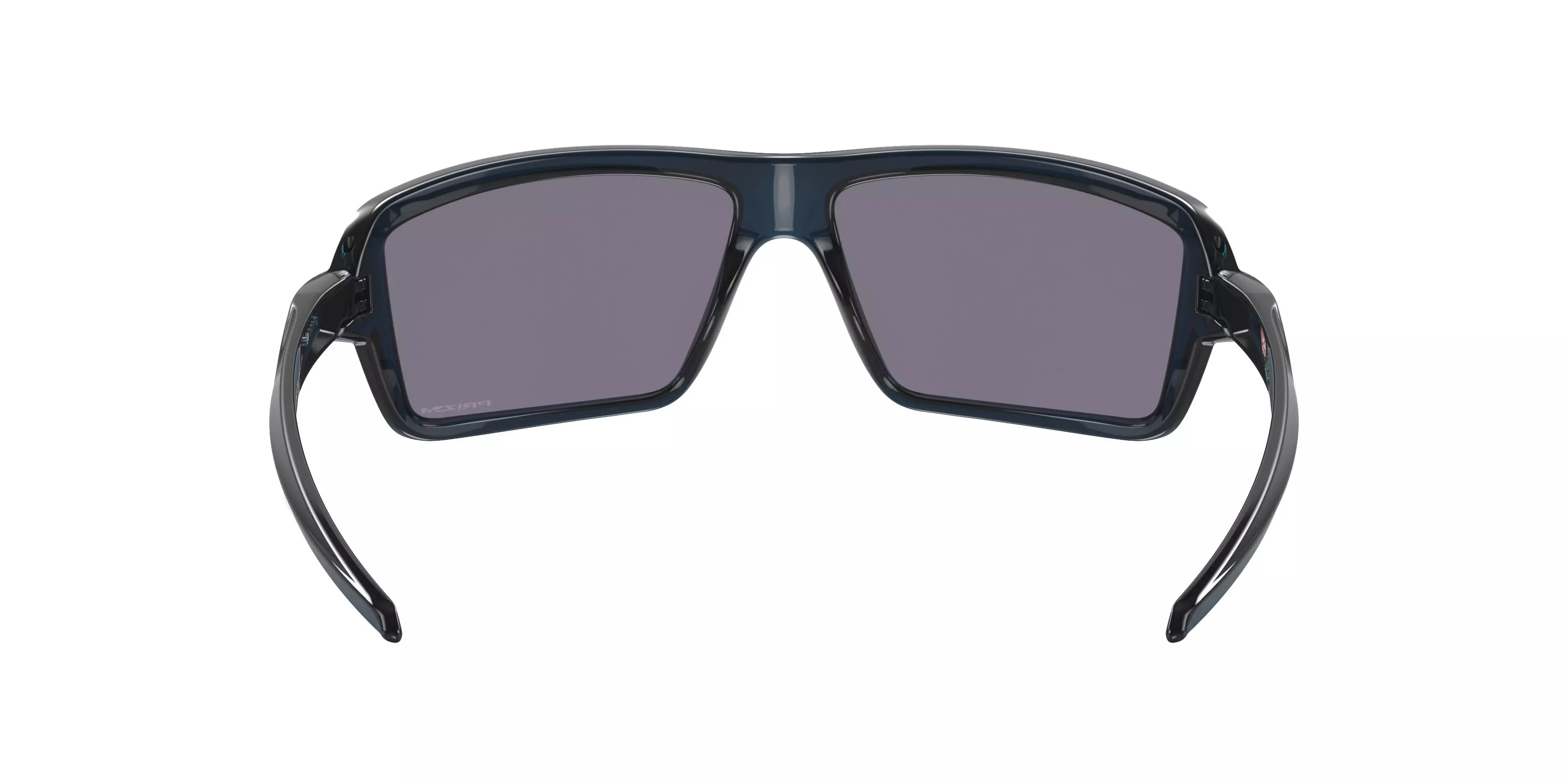 Oakley Cables Prizm Grey Sunglasses - Transparent Poseidon - BLUE/GREY