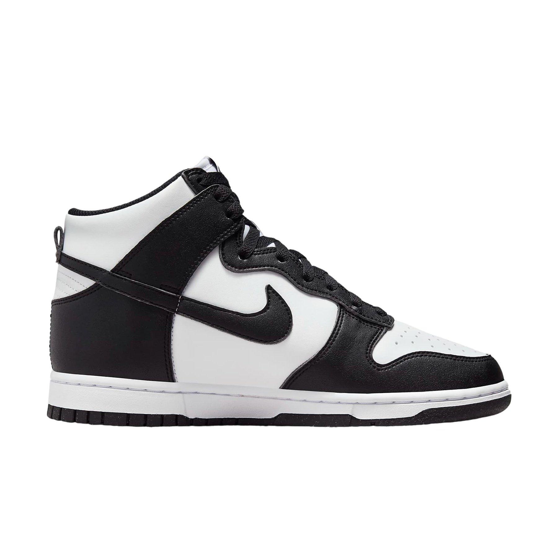 Nike Dunk High Next Nature "White/Black" Women's Shoe - WHITE/BLACK Thumbnail View 1