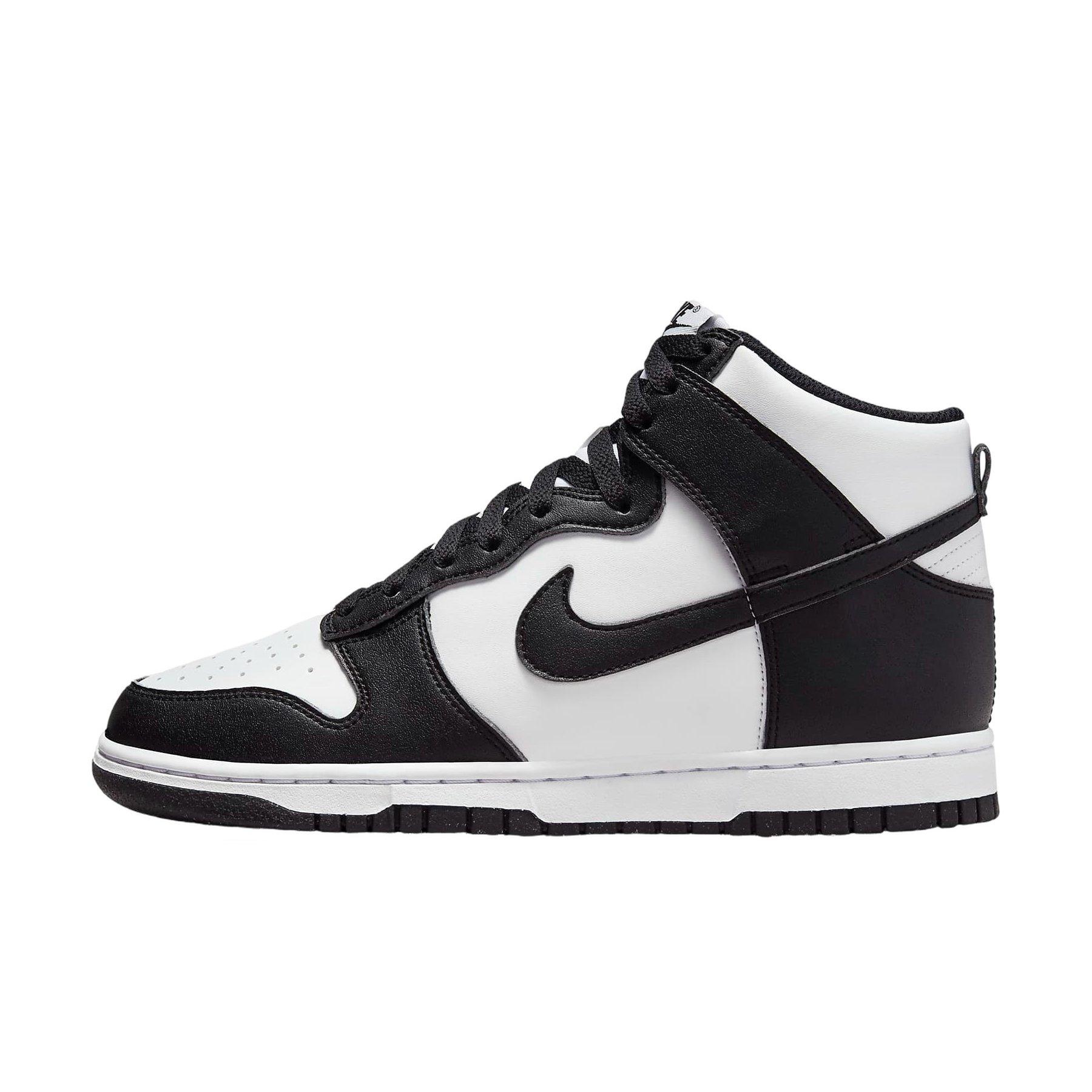 Nike Dunk High Next Nature "White/Black" Women's Shoe - WHITE/BLACK Thumbnail View 2