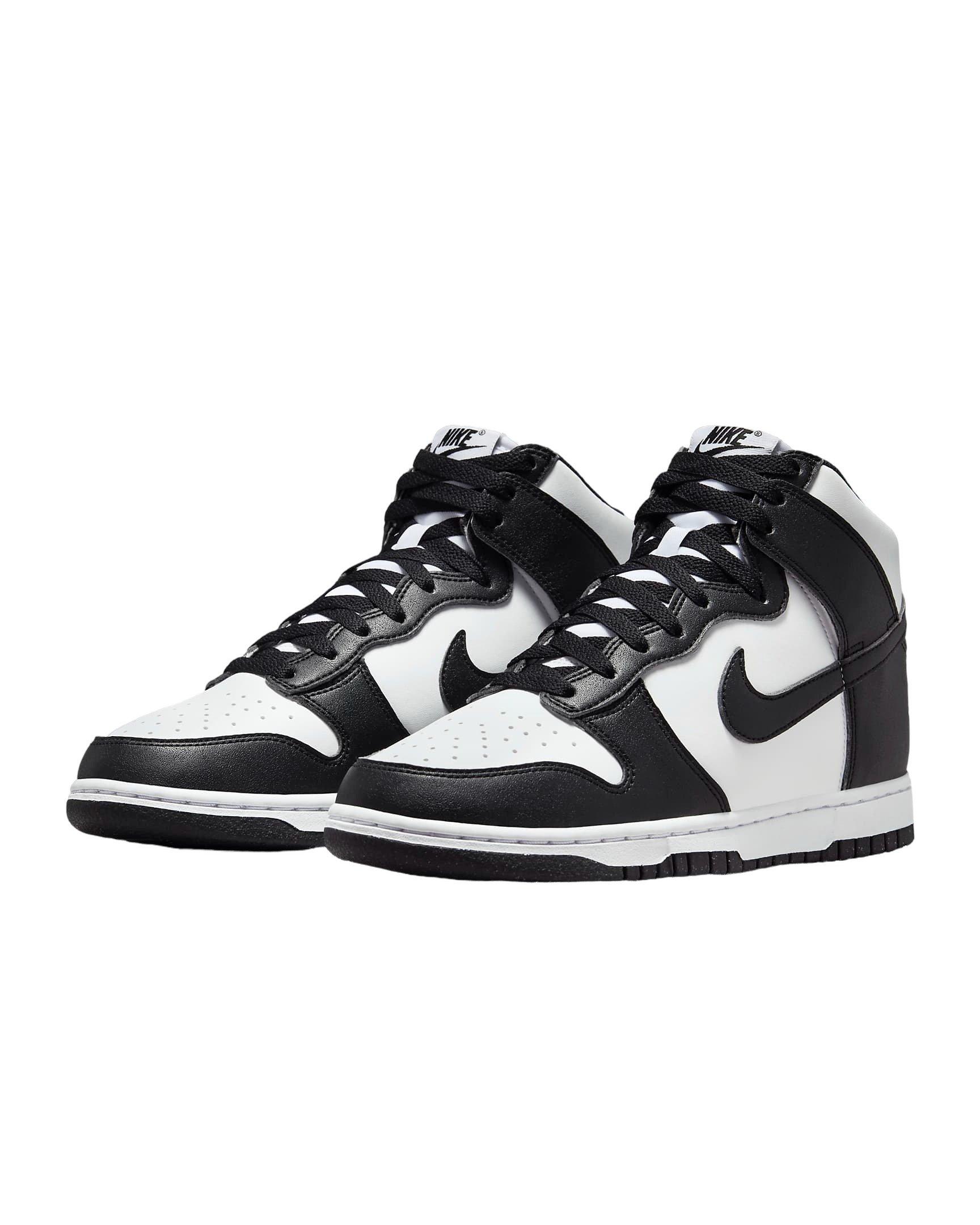 Nike Dunk High Next Nature "White/Black" Women's Shoe - WHITE/BLACK Thumbnail View 3
