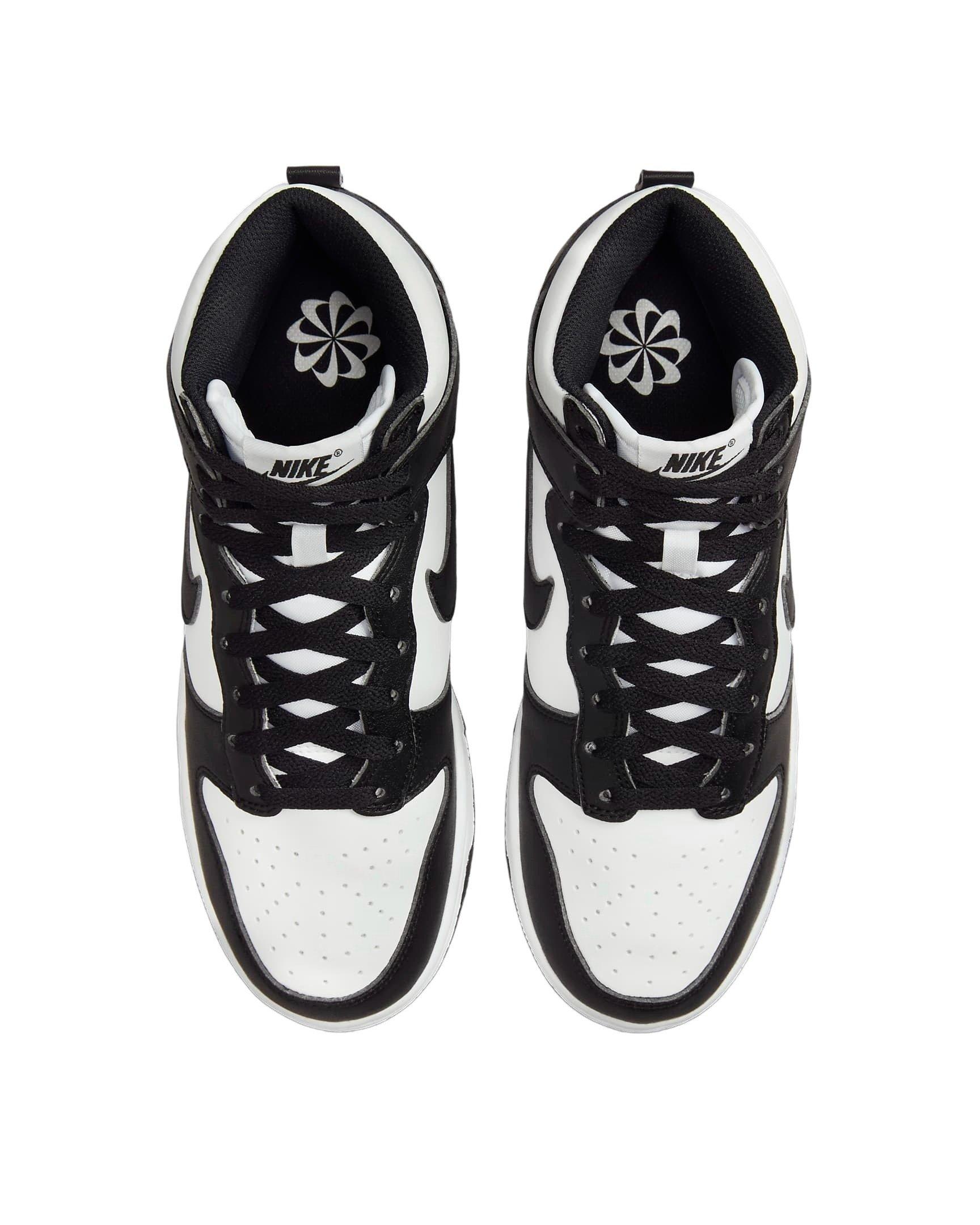 Nike Dunk High Next Nature "White/Black" Women's Shoe - WHITE/BLACK Thumbnail View 4