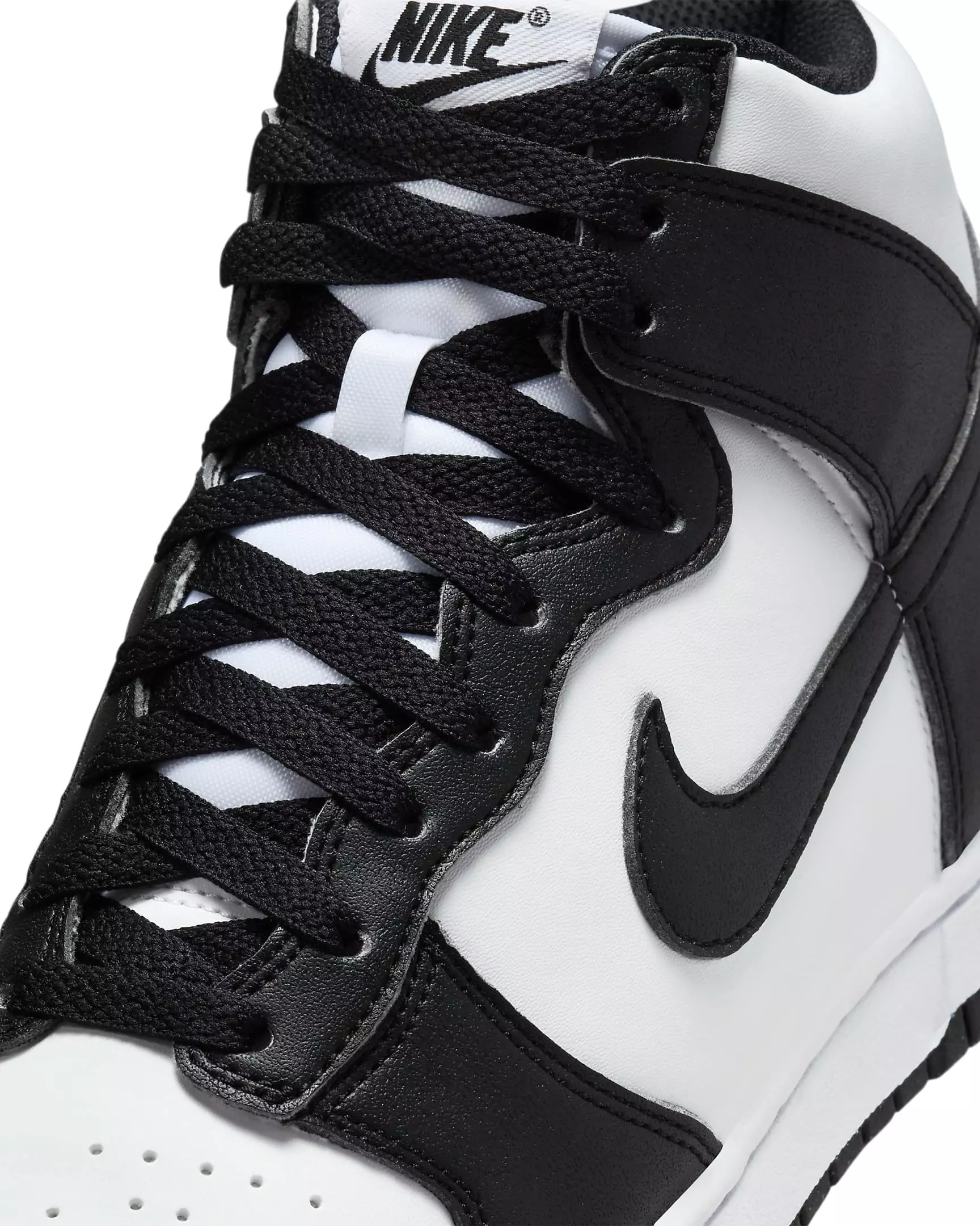 Nike Dunk High Next Nature "White/Black" Women's Shoe - WHITE/BLACK