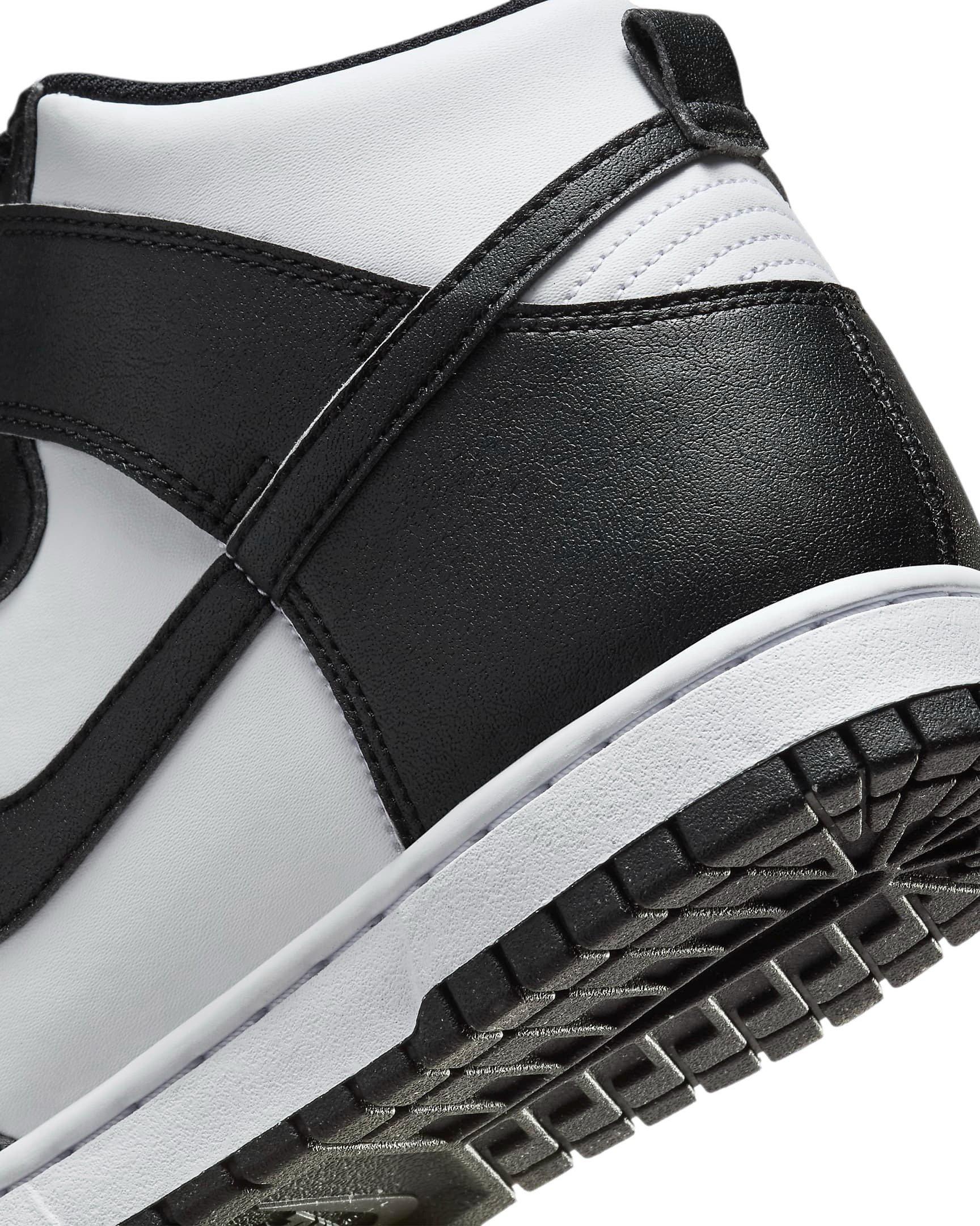 Nike Dunk High Next Nature "White/Black" Women's Shoe - WHITE/BLACK Thumbnail View 8