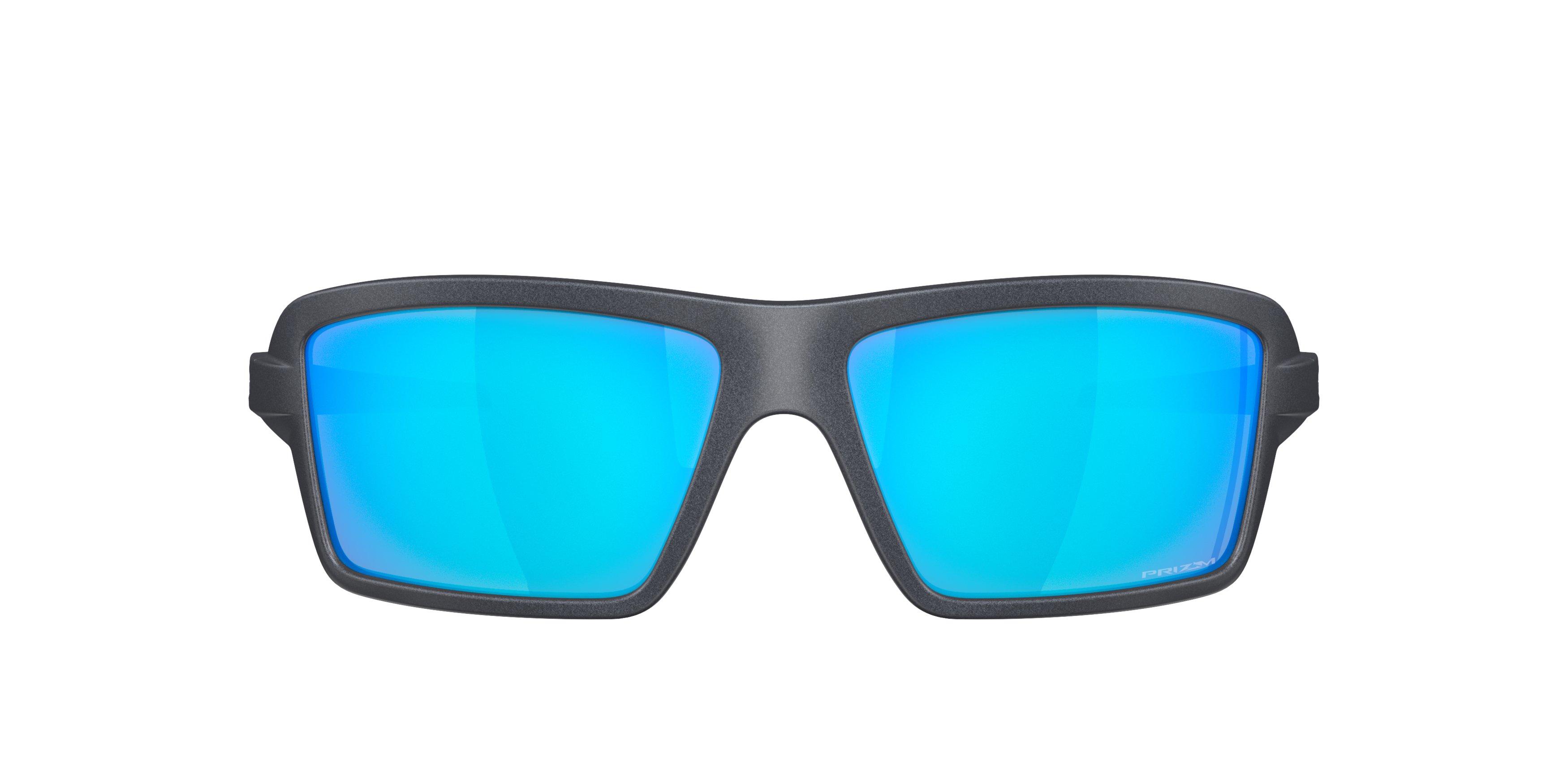 Oakley Cables Prizm Sapphire Sunglasses - Blue Steel - BLUE Thumbnail View 3
