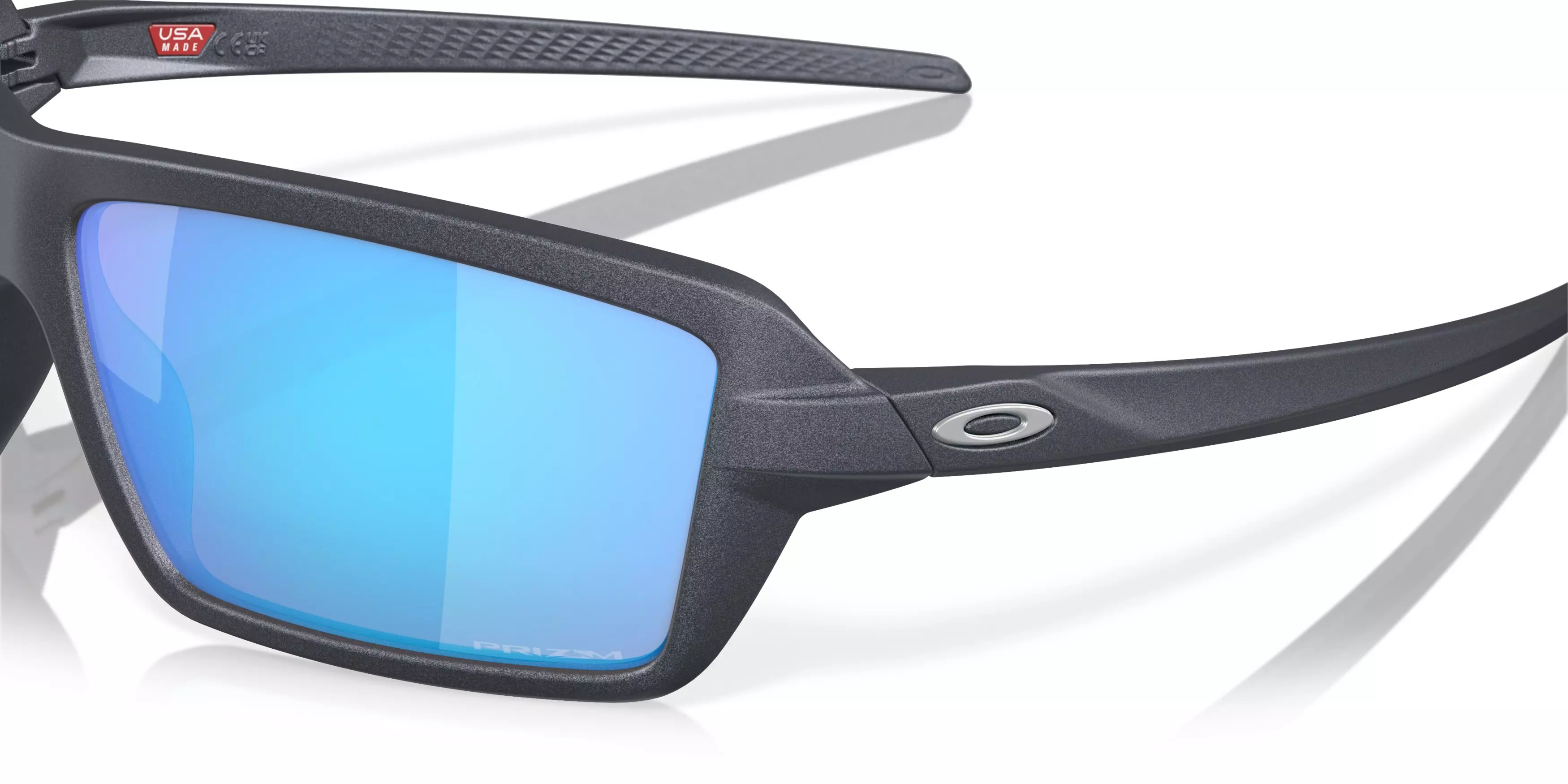 Oakley Cables Prizm Sapphire Sunglasses - Blue Steel - BLUE