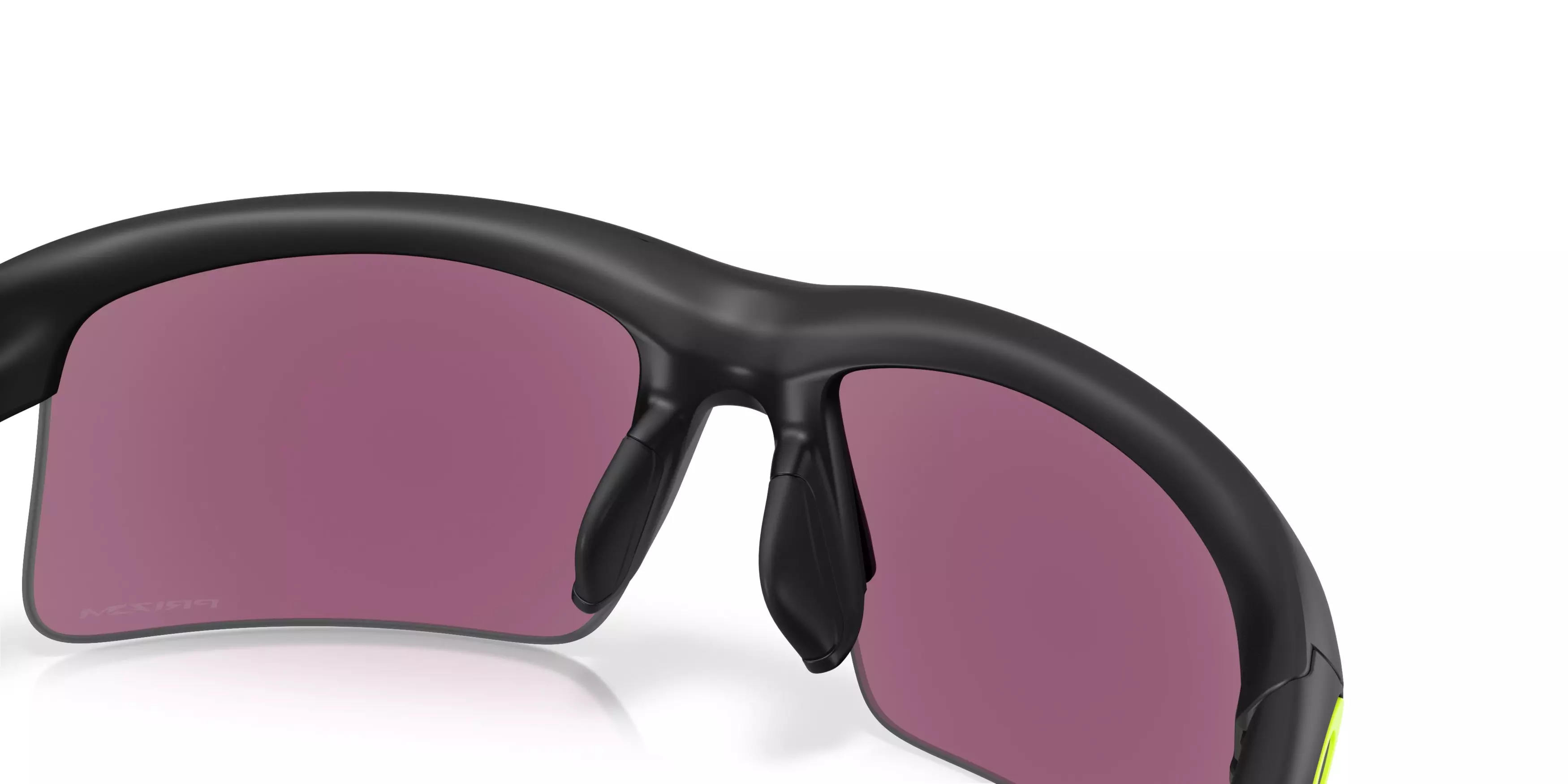 Oakley Capacitor Sunglasses (Youth Fit) - Prizm Road Jade Lenses and Matte Black Frame - BLACK/GREEN