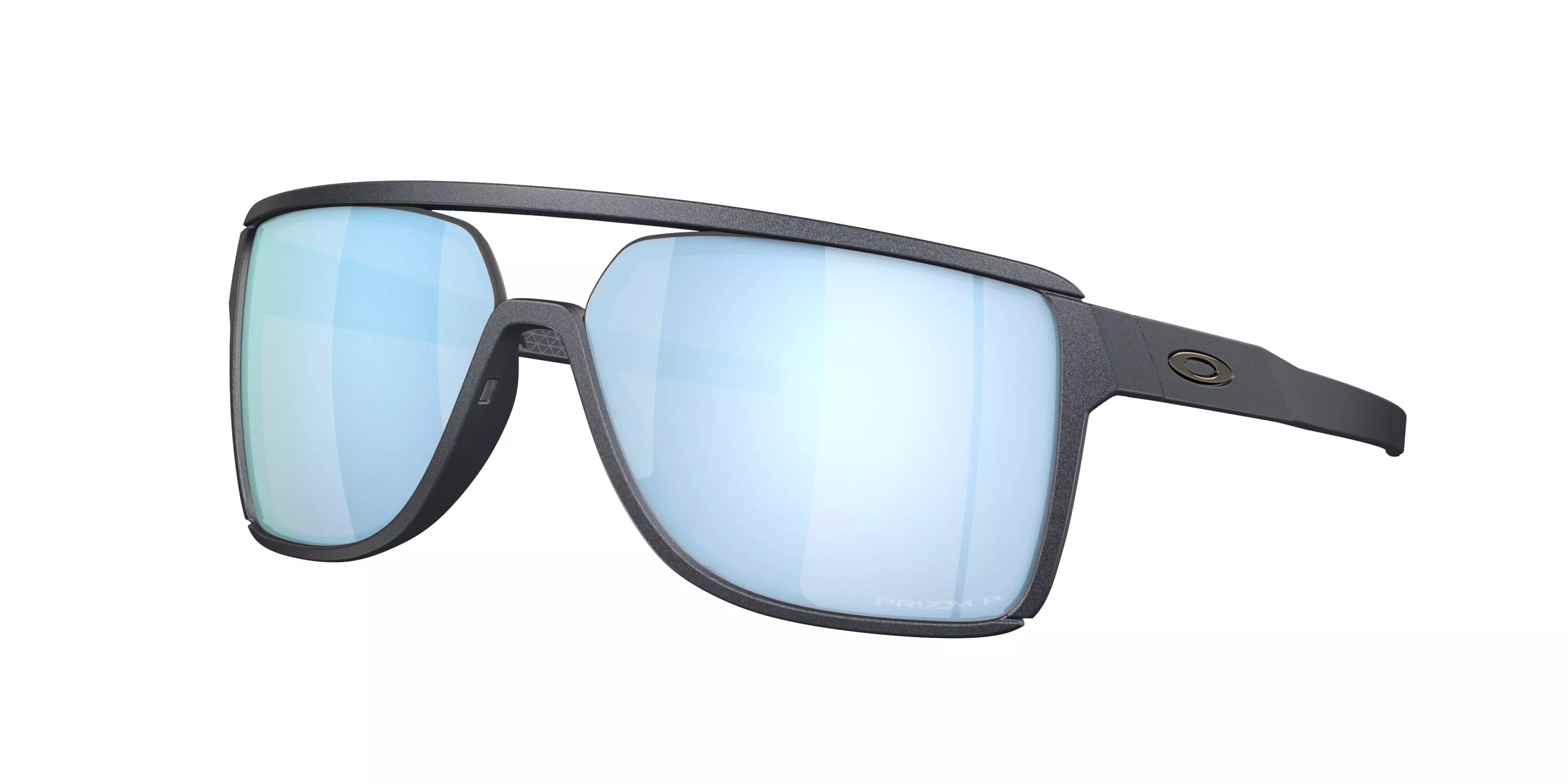 Oakley Castel Prizm Deep Water Polarized Sunglasses - Blue Steel - BLUE