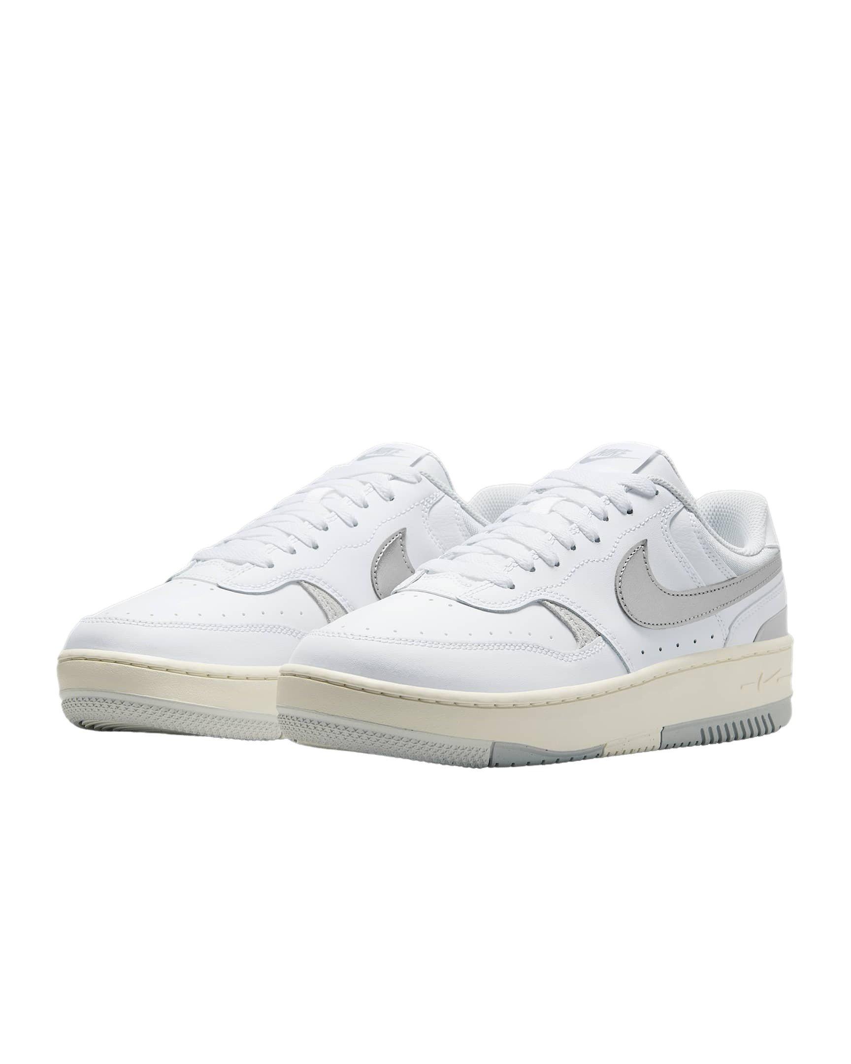 Nike Gamma Force "White/Light Smoke Grey/Photon Dust/Metallic Silver" Women's Shoe - WHITE/LT GREY/DUST/SILVER Thumbnail View 3