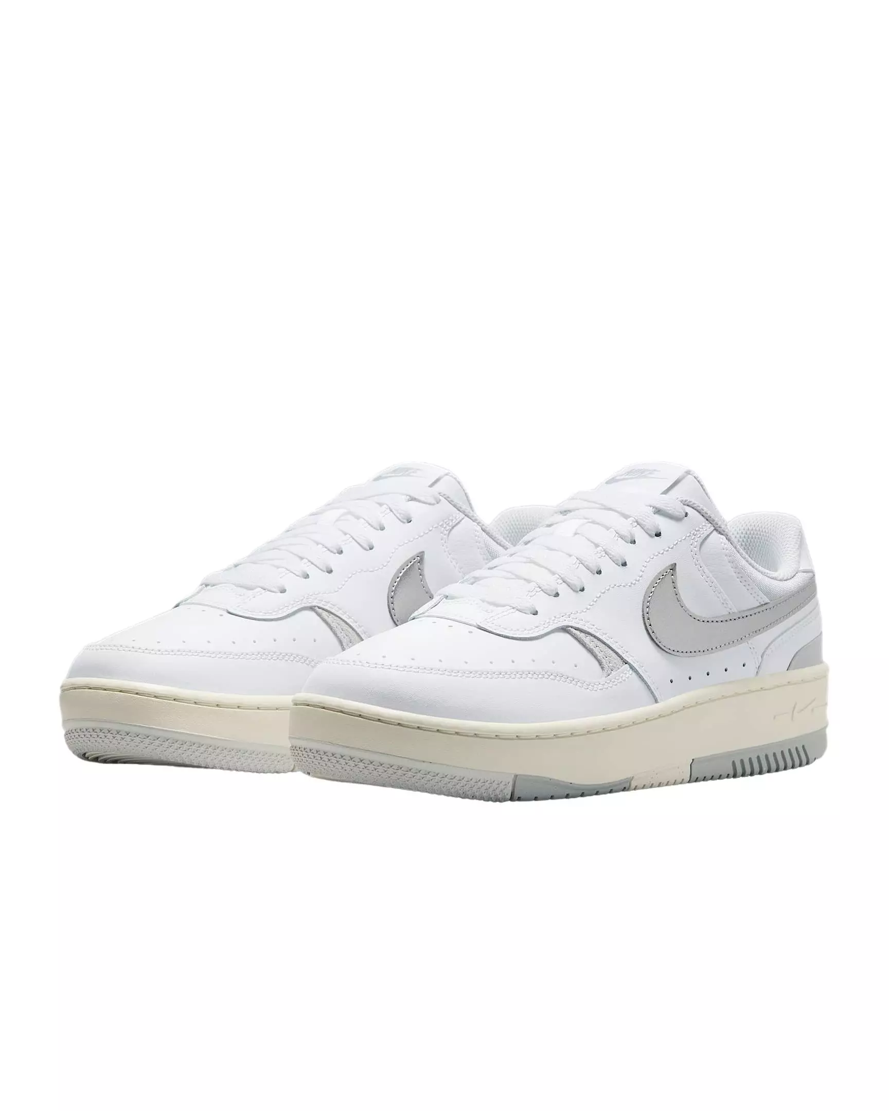 Nike Gamma Force "White/Light Smoke Grey/Photon Dust/Metallic Silver" Women's Shoe - WHITE/LT GREY/DUST/SILVER