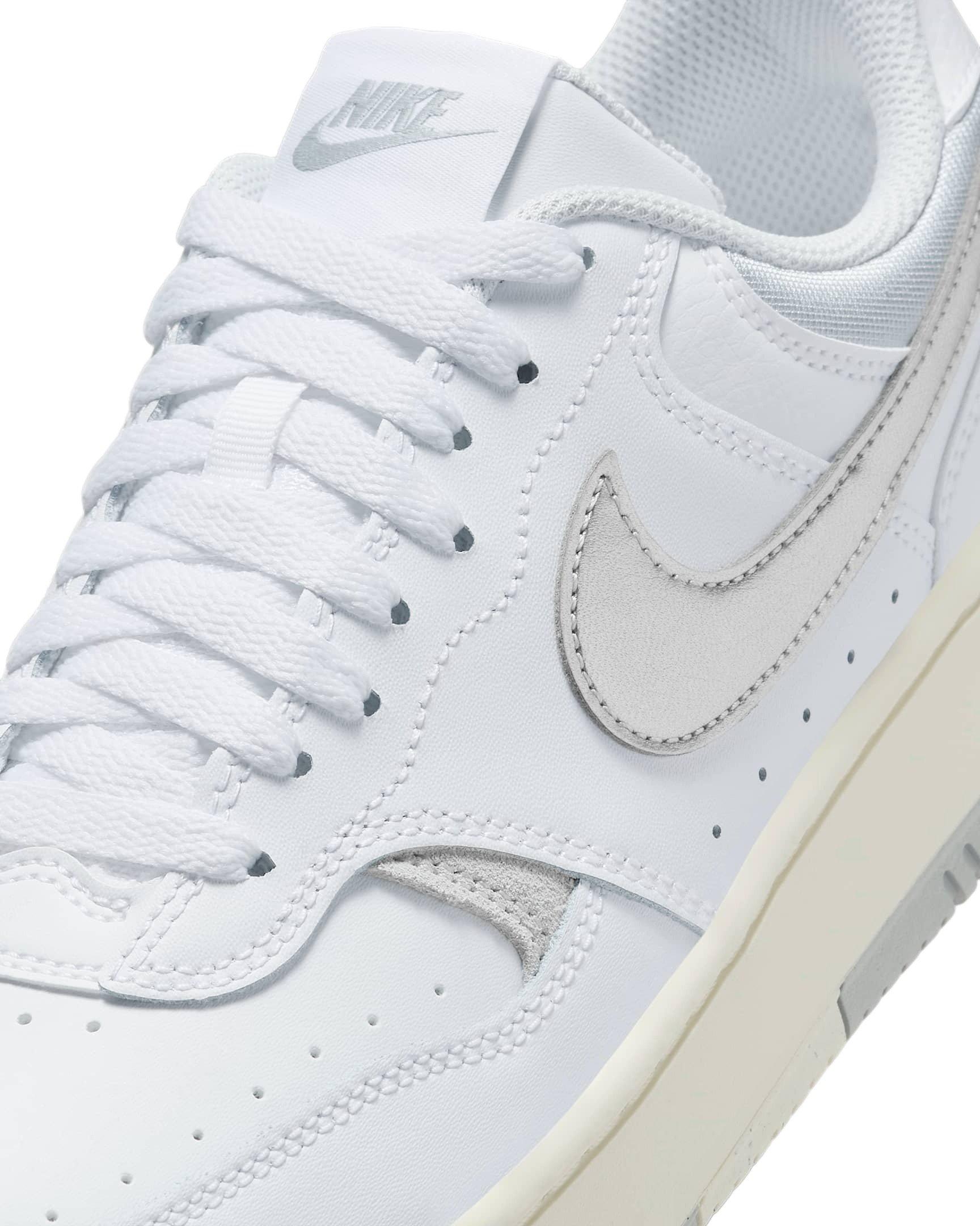 Nike Gamma Force "White/Light Smoke Grey/Photon Dust/Metallic Silver" Women's Shoe - WHITE/LT GREY/DUST/SILVER Thumbnail View 7