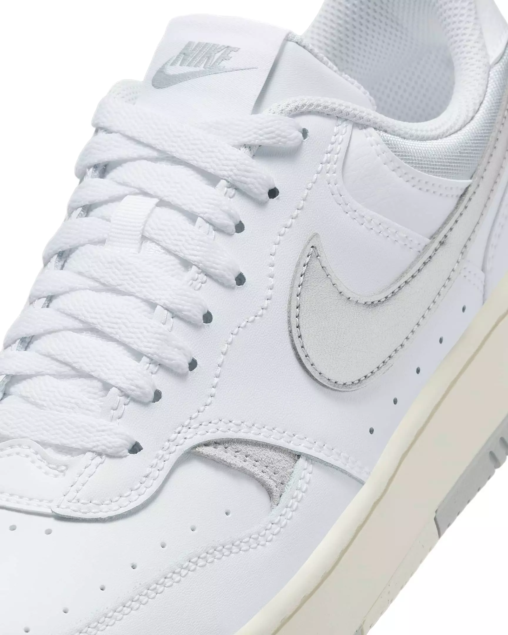 Nike Gamma Force "White/Light Smoke Grey/Photon Dust/Metallic Silver" Women's Shoe - WHITE/LT GREY/DUST/SILVER