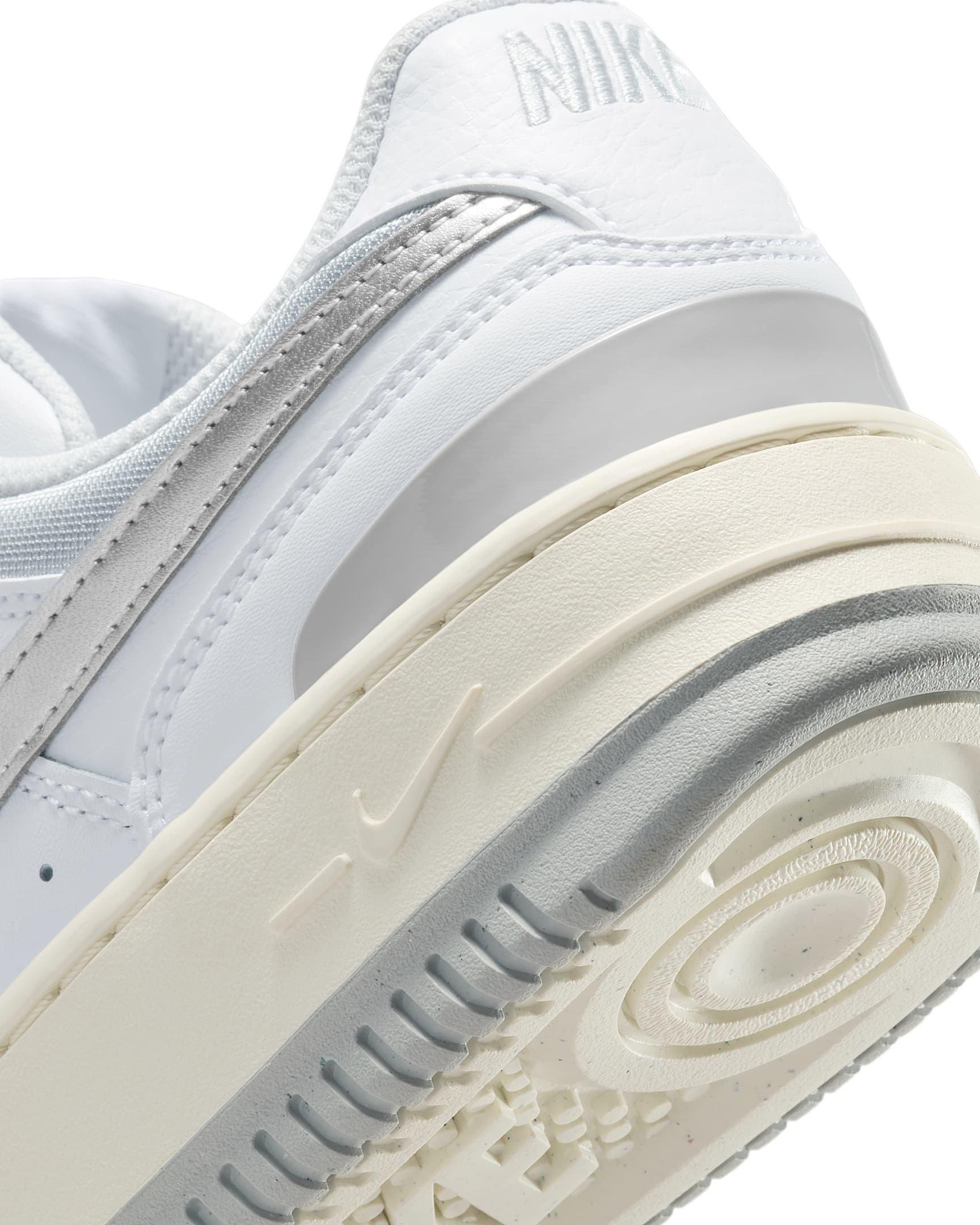 Nike Gamma Force "White/Light Smoke Grey/Photon Dust/Metallic Silver" Women's Shoe - WHITE/LT GREY/DUST/SILVER Thumbnail View 8