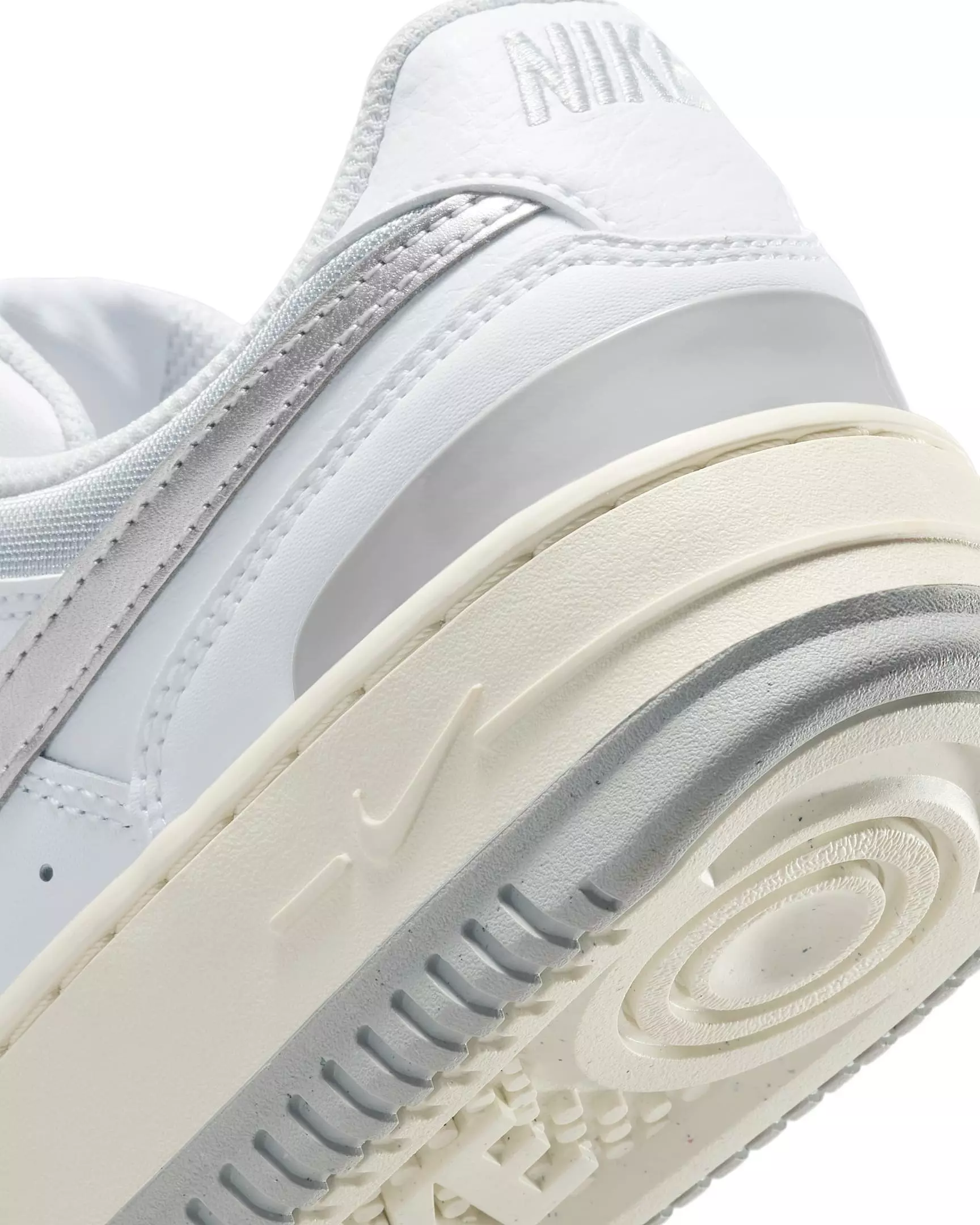 Nike Gamma Force "White/Light Smoke Grey/Photon Dust/Metallic Silver" Women's Shoe - WHITE/LT GREY/DUST/SILVER