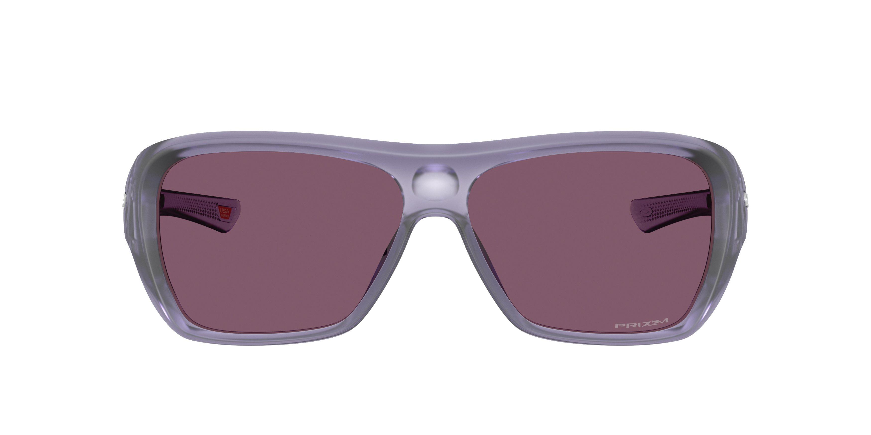 Oakley Chaminade Prizm Indigo Sunglasses - Transparent Lilac - PURPLE Thumbnail View 3