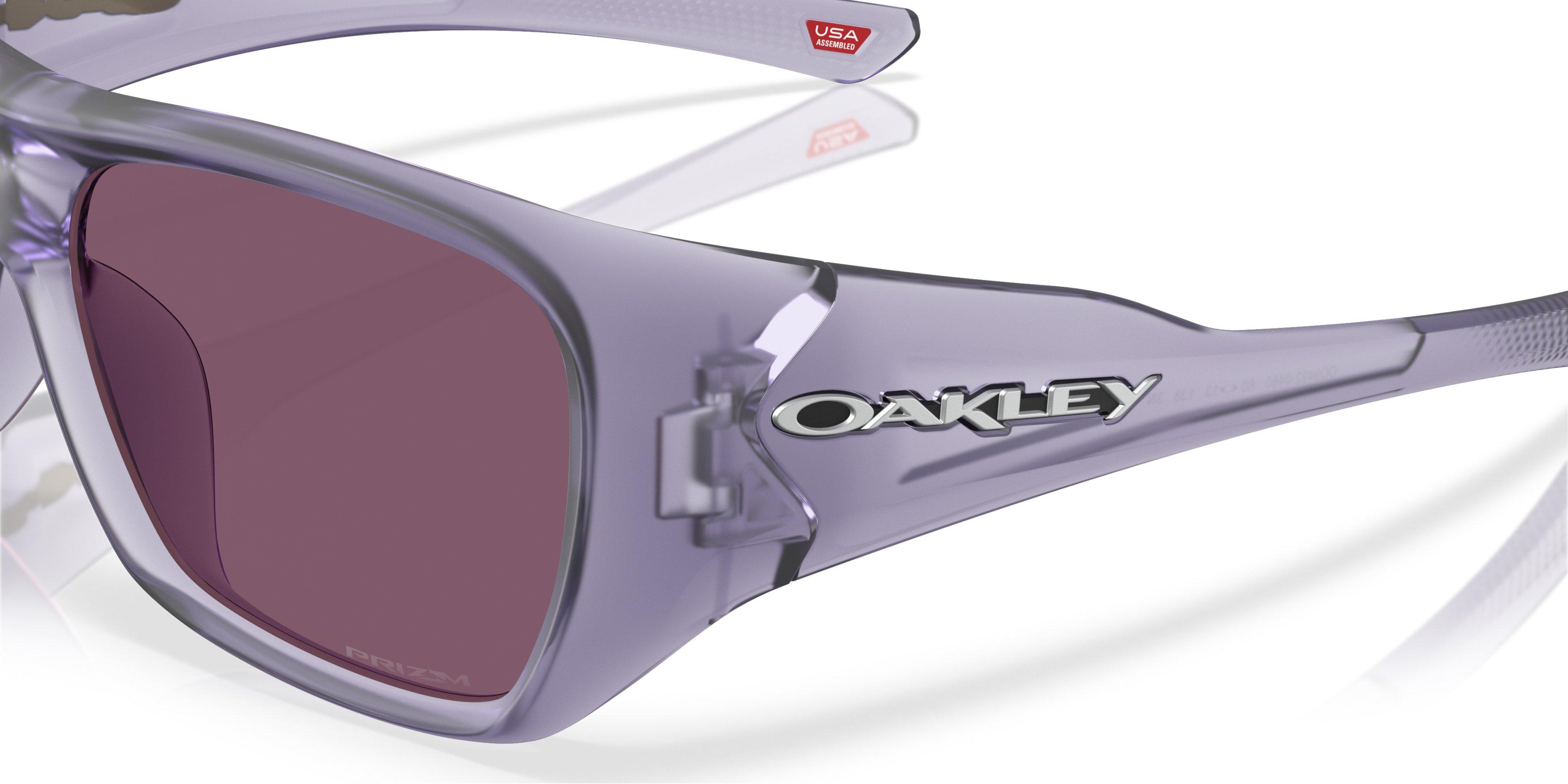 Oakley Chaminade Prizm Indigo Sunglasses - Transparent Lilac - PURPLE Thumbnail View 5
