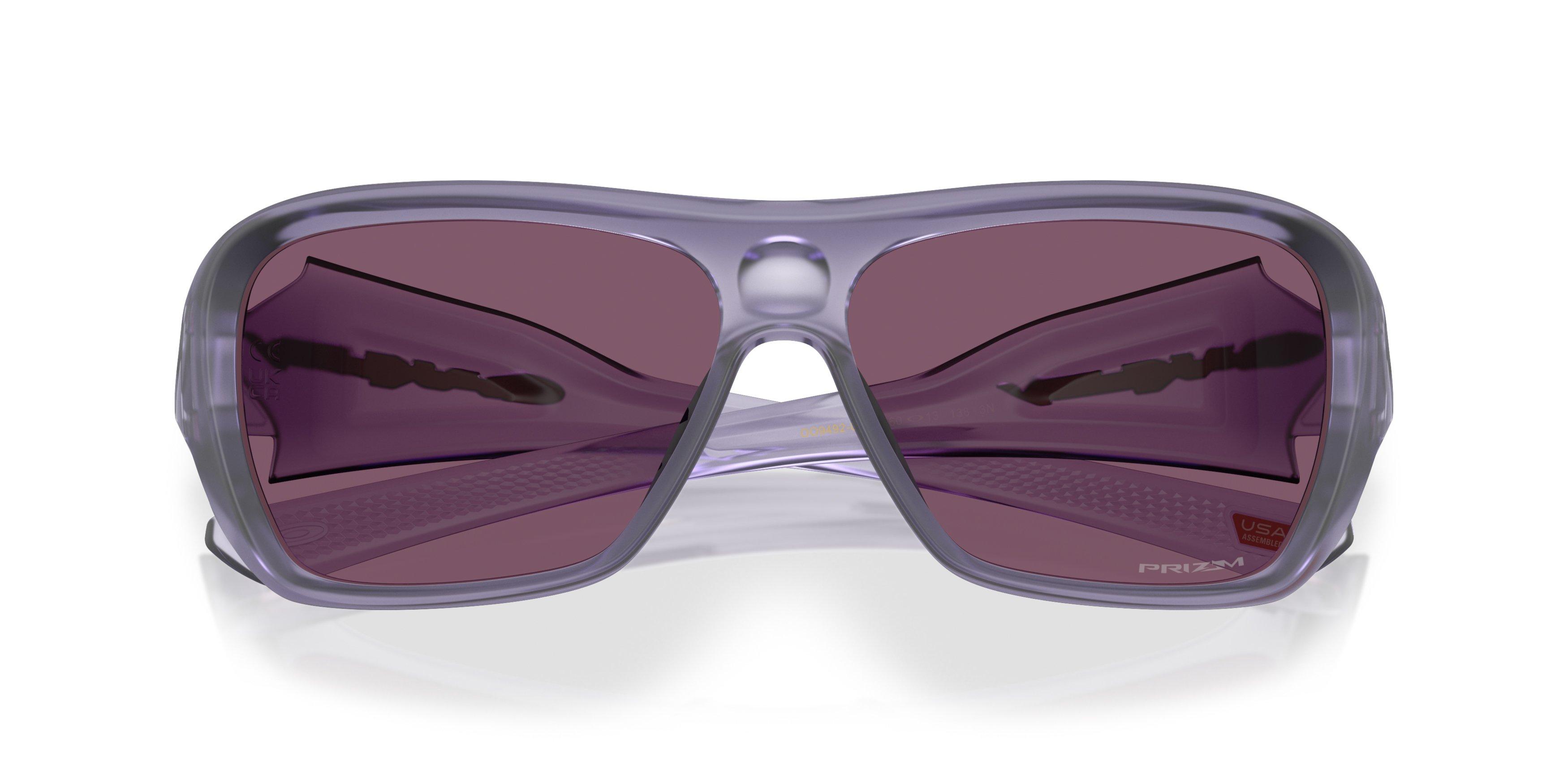 Oakley Chaminade Prizm Indigo Sunglasses - Transparent Lilac - PURPLE Thumbnail View 7