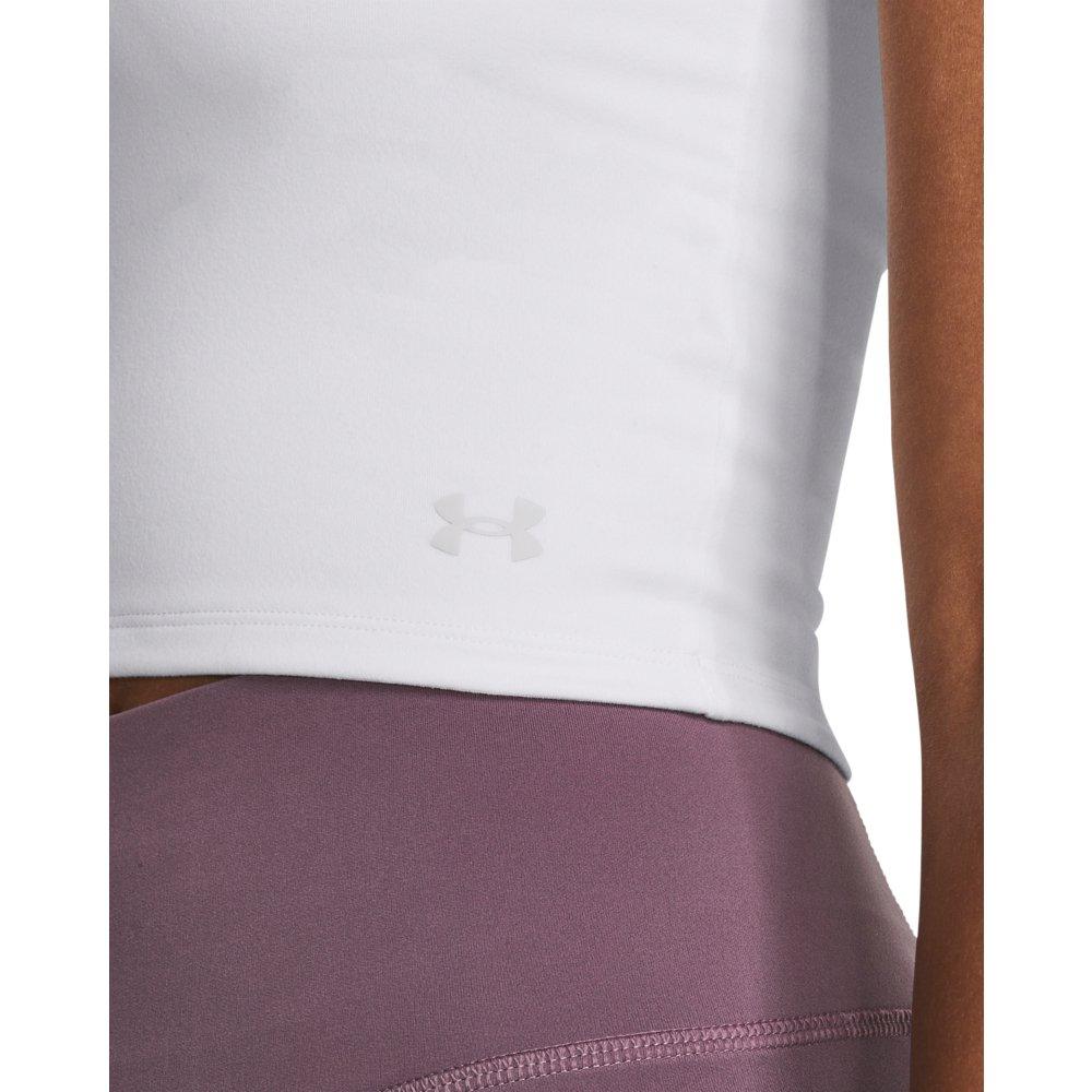 Under Armour Women's Motion Tank - WHITE/GREY Thumbnail View 3