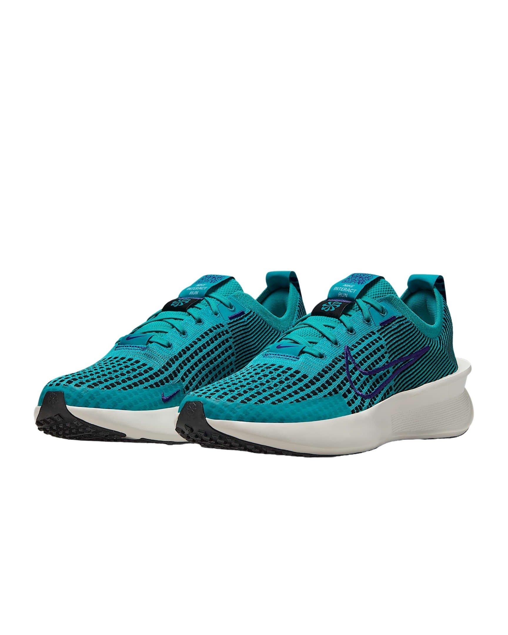 Nike Interact Run "Dusty Cactus/Sail/Black/Court Purple" Women's Running Shoe - CACTUS/SAIL/BLACK/PURPLE Thumbnail View 3