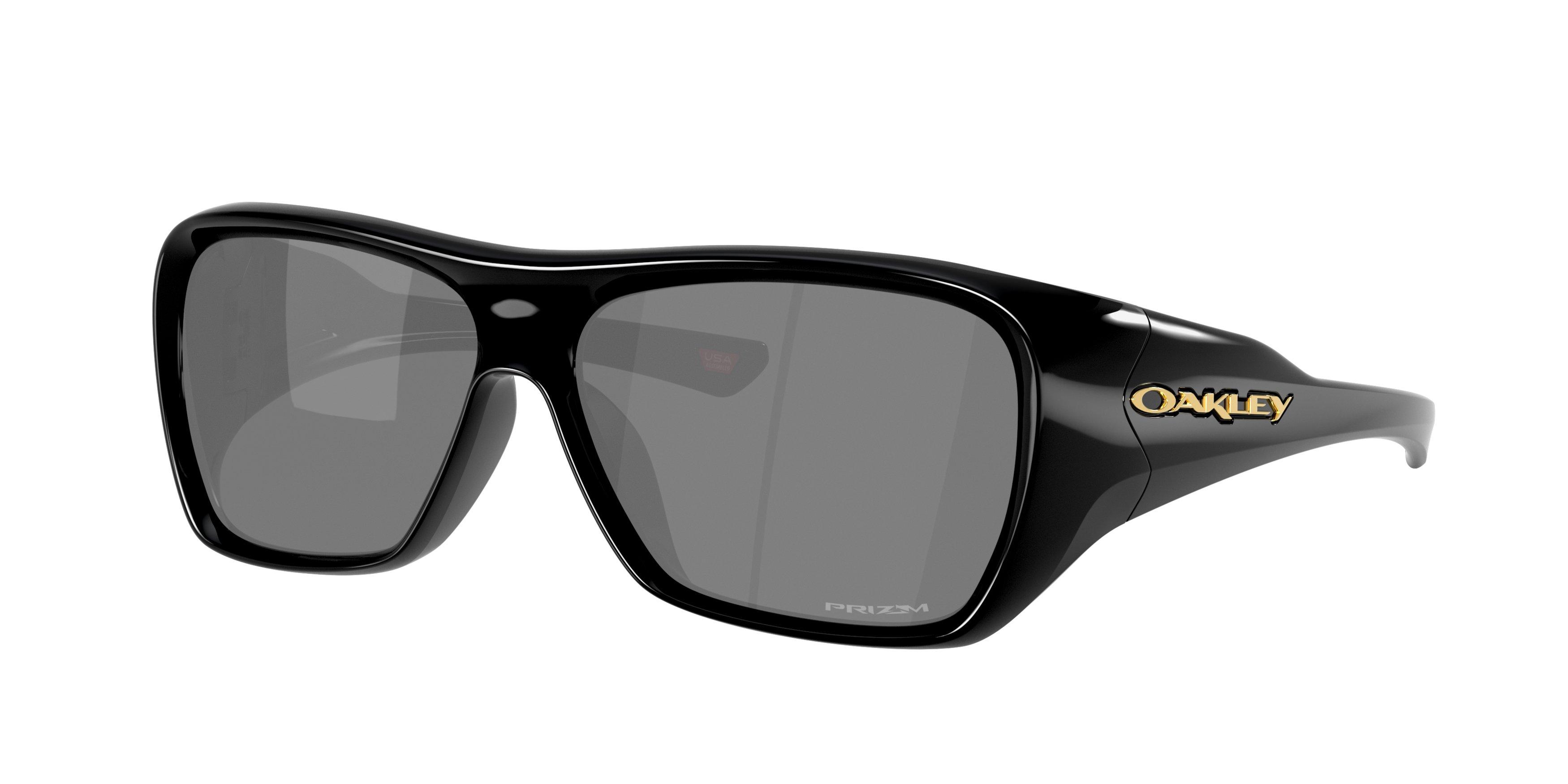 Oakley Chaminade Prizm Black Sunglasses - Polished Black - BLACK Thumbnail View 1