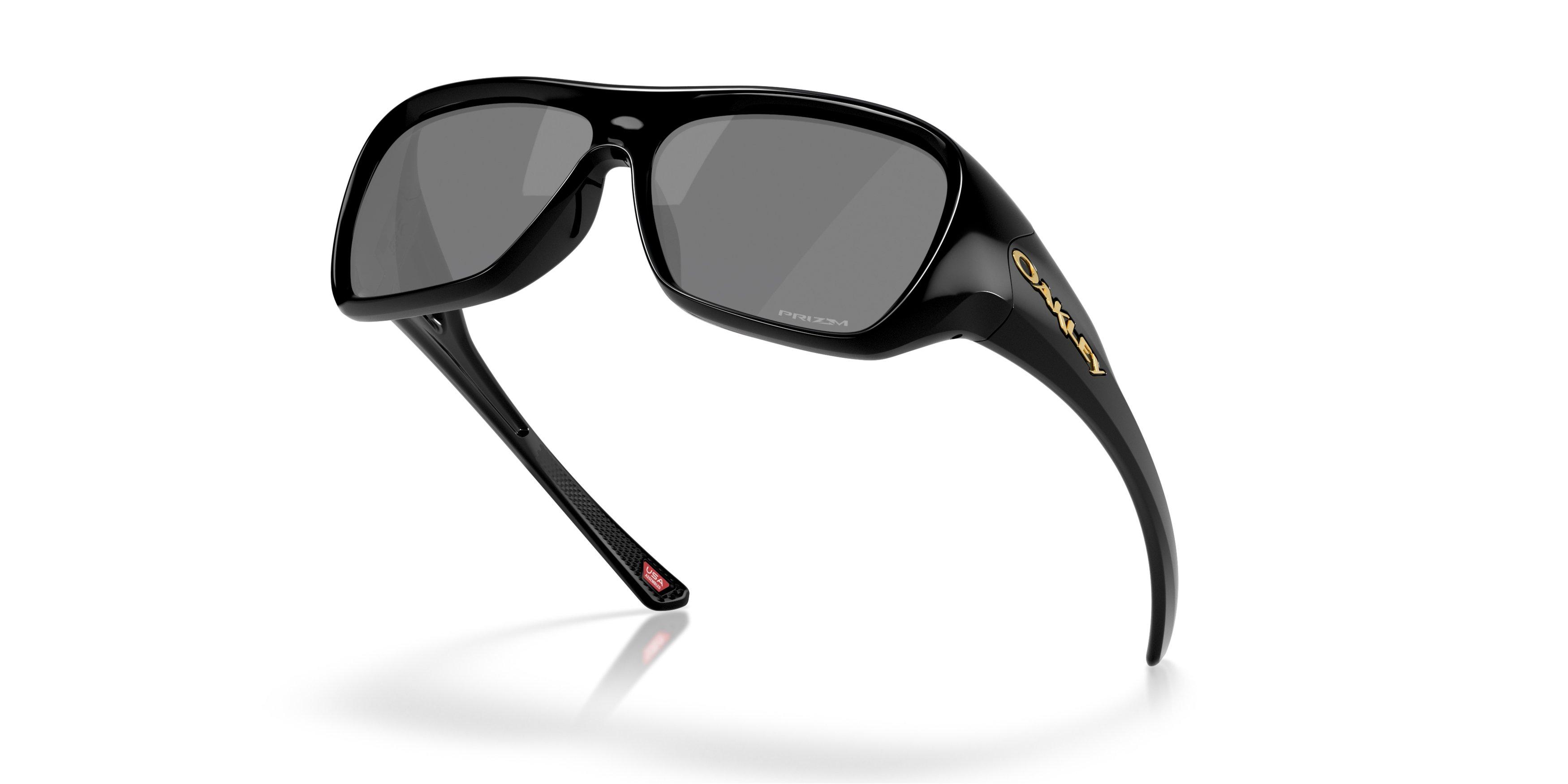 Oakley Chaminade Prizm Black Sunglasses - Polished Black - BLACK Thumbnail View 4