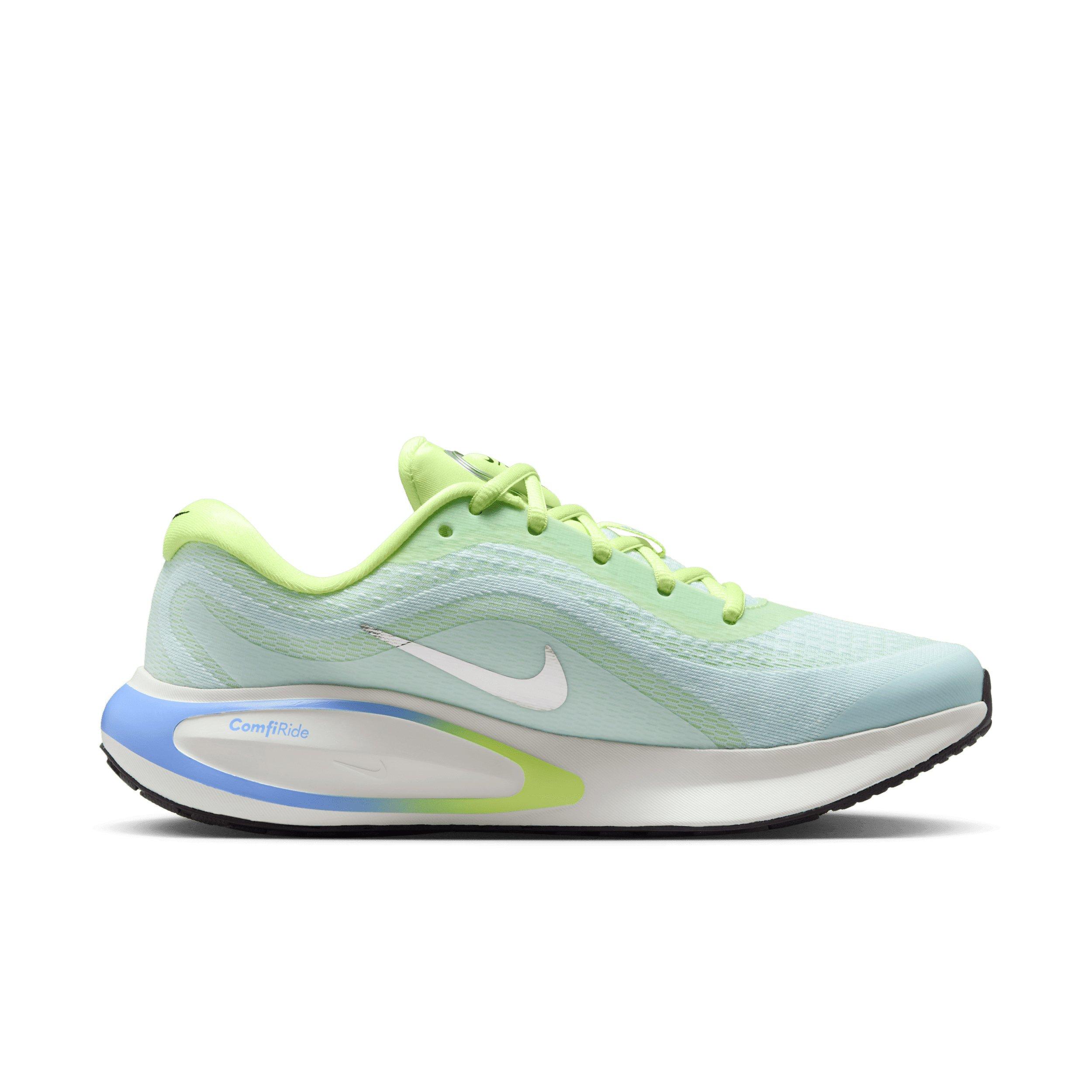 Nike Journey Run "Light Lemon Twist/Glacier Blue/Royal Pulse/Metallic Silver" Women's Running Shoe - LT LEMON/BLUE/ROYAL/SILVER Thumbnail View 1
