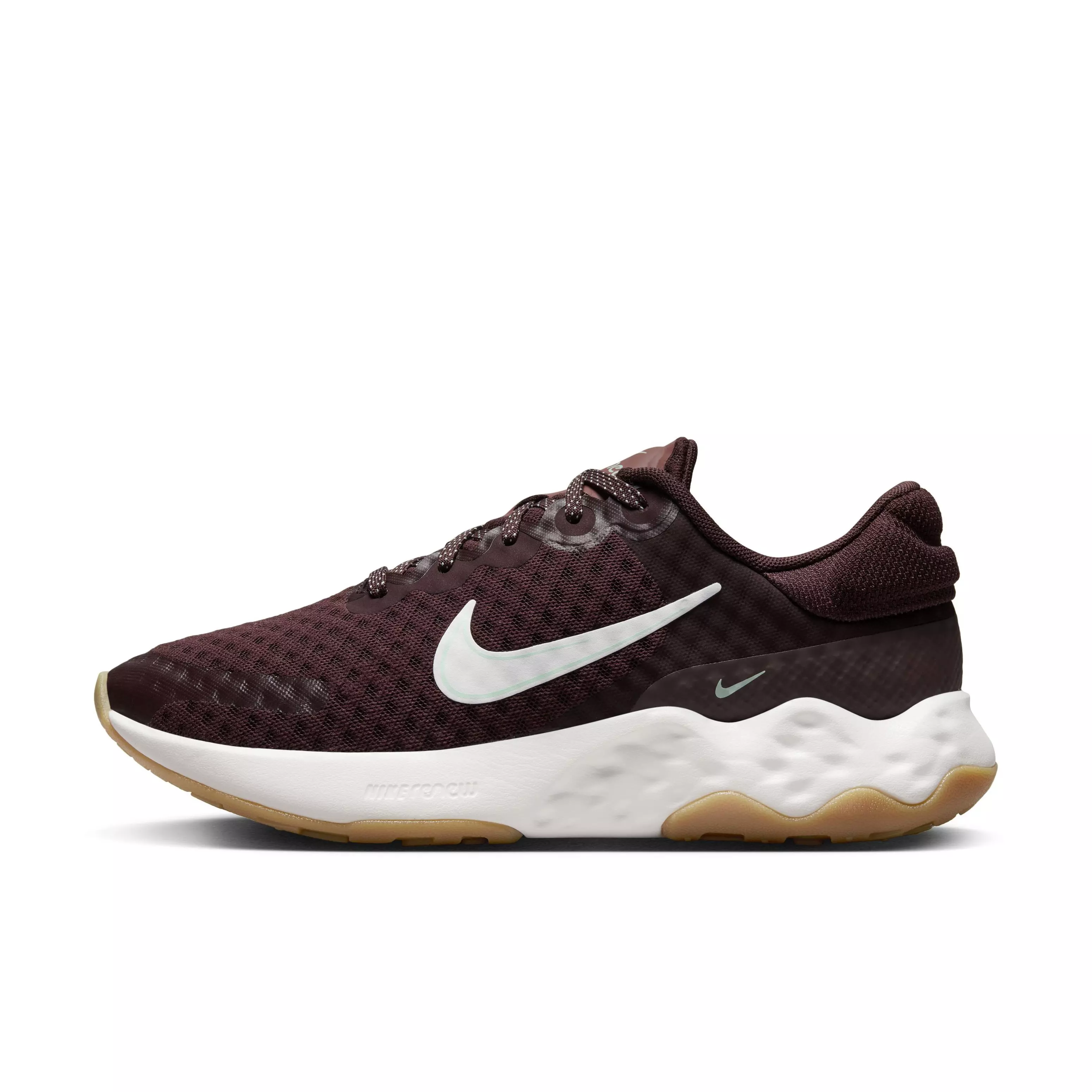 Nike Renew Ride 3 "Burgundy Crush/Summit White/Canyon Rust" Women's Running Shoe - BURGUNDY/WHITE/RUST