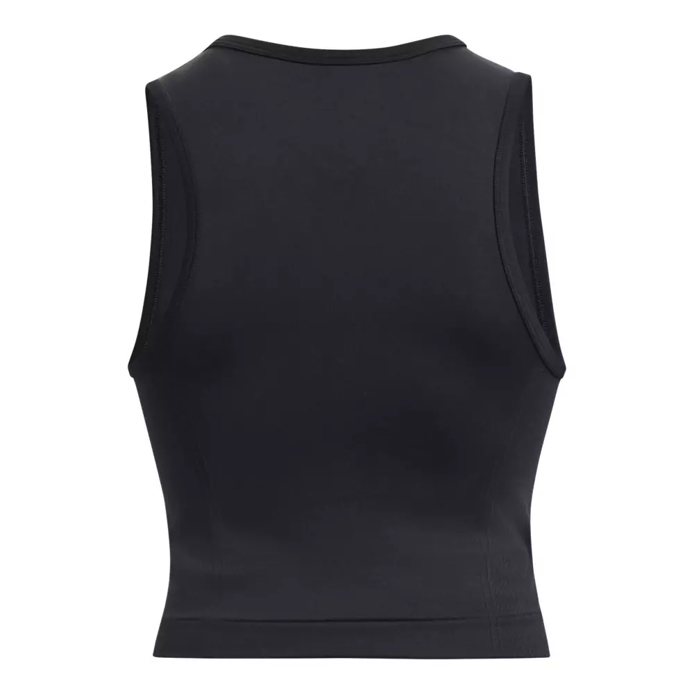 Under Armour Women's Train Seamless Tank - BLACK/WHITE