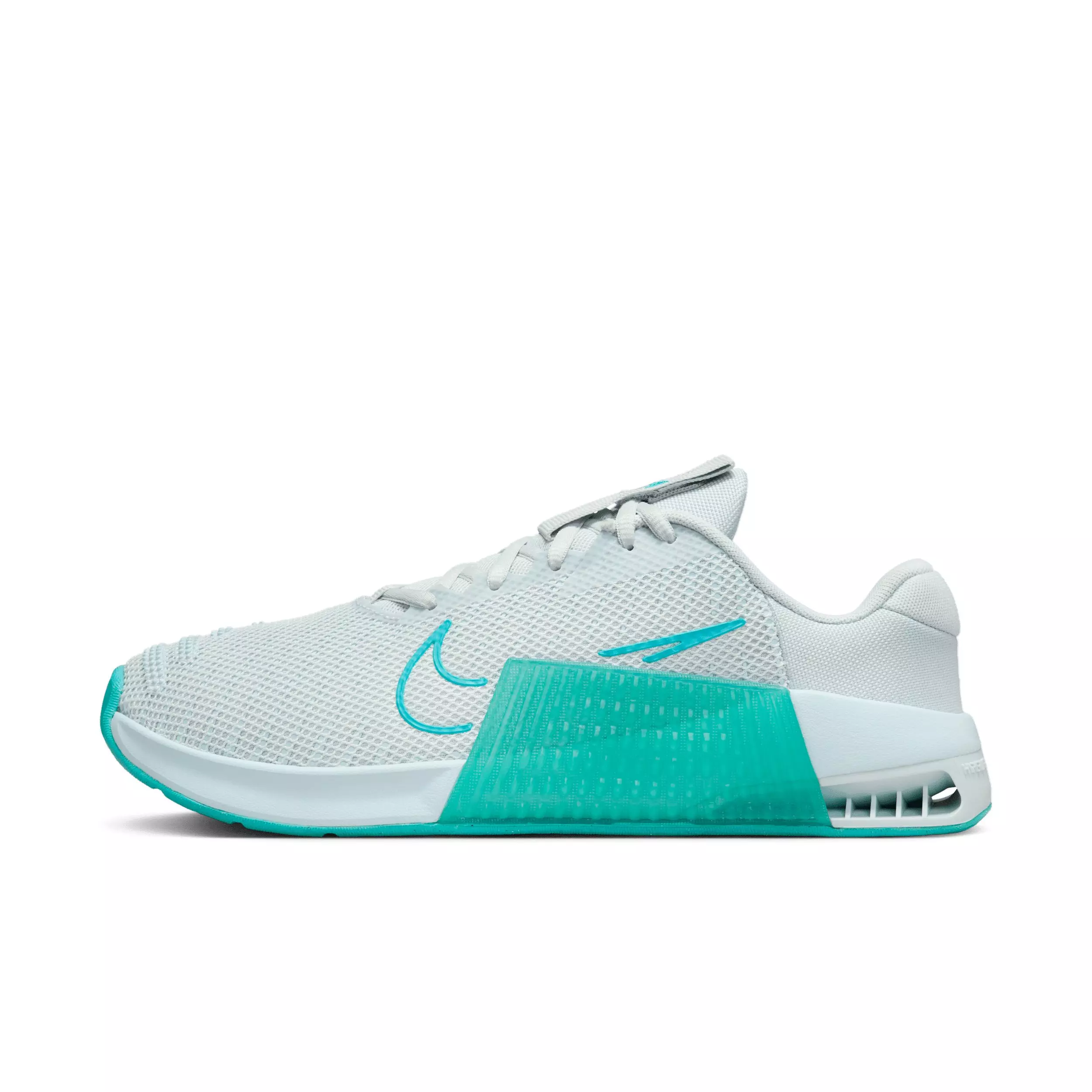 Nike Metcon 9 "Pure Platinum/Glacier Blue/Dusty Cactus" Women's Training Shoe - PLATINUM/BLUE/CACTUS