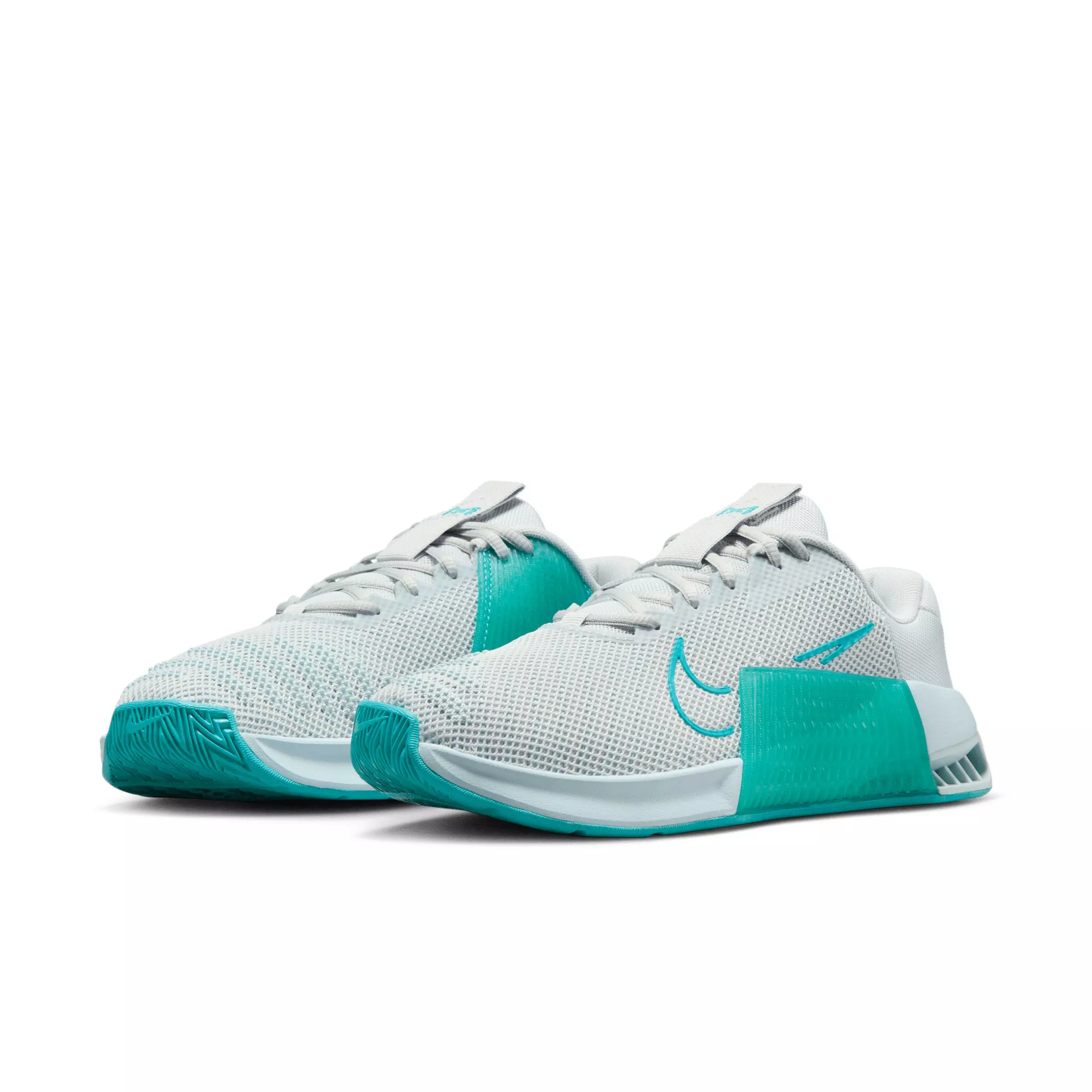Nike Metcon 9 "Pure Platinum/Glacier Blue/Dusty Cactus" Women's Training Shoe - PLATINUM/BLUE/CACTUS