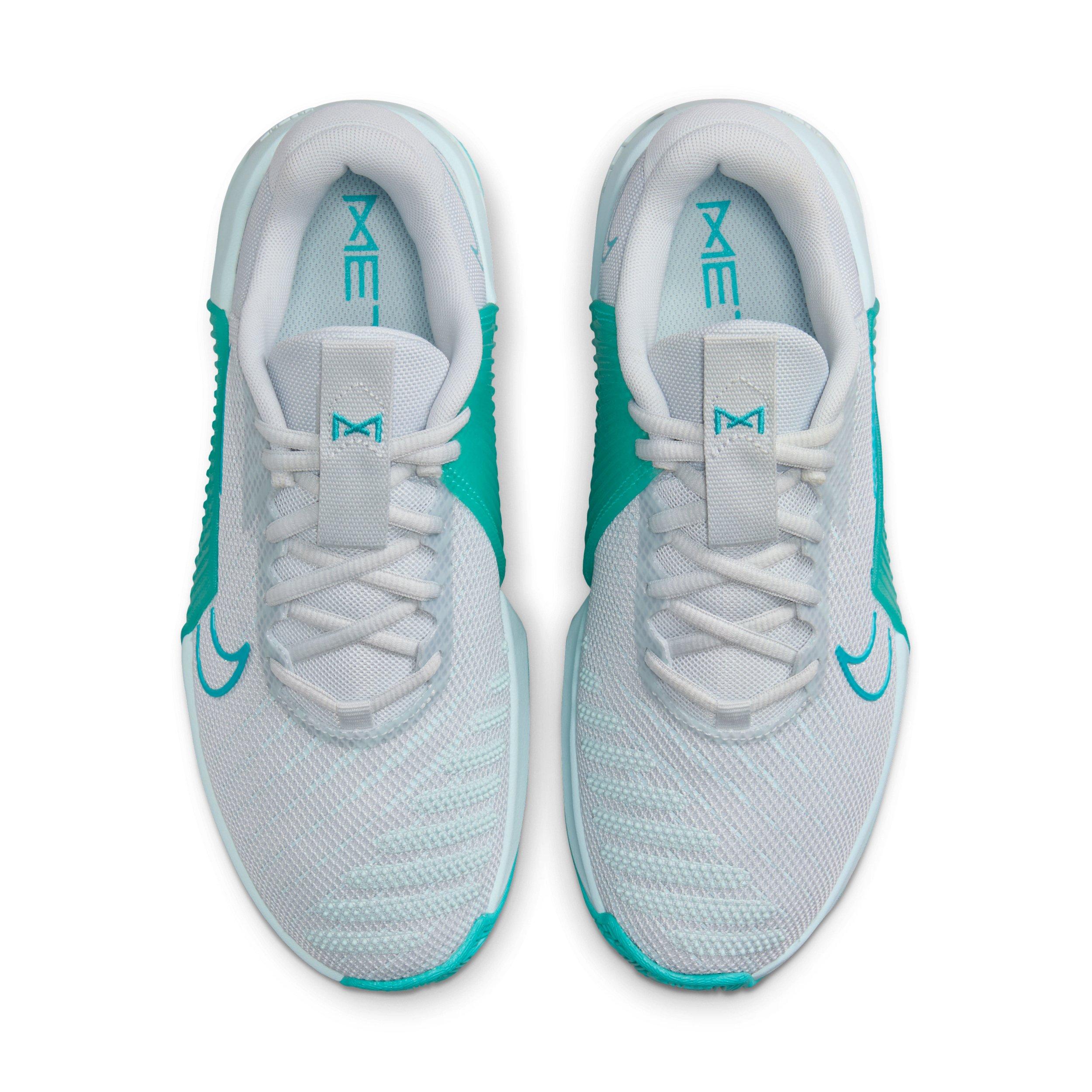 Nike Metcon 9 "Pure Platinum/Glacier Blue/Dusty Cactus" Women's Training Shoe - PLATINUM/BLUE/CACTUS Thumbnail View 4