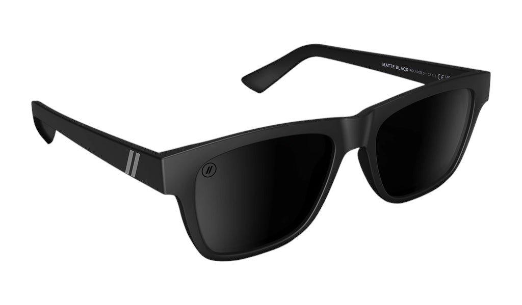 Blenders Tate Matte Black Sunglasses - BLACK