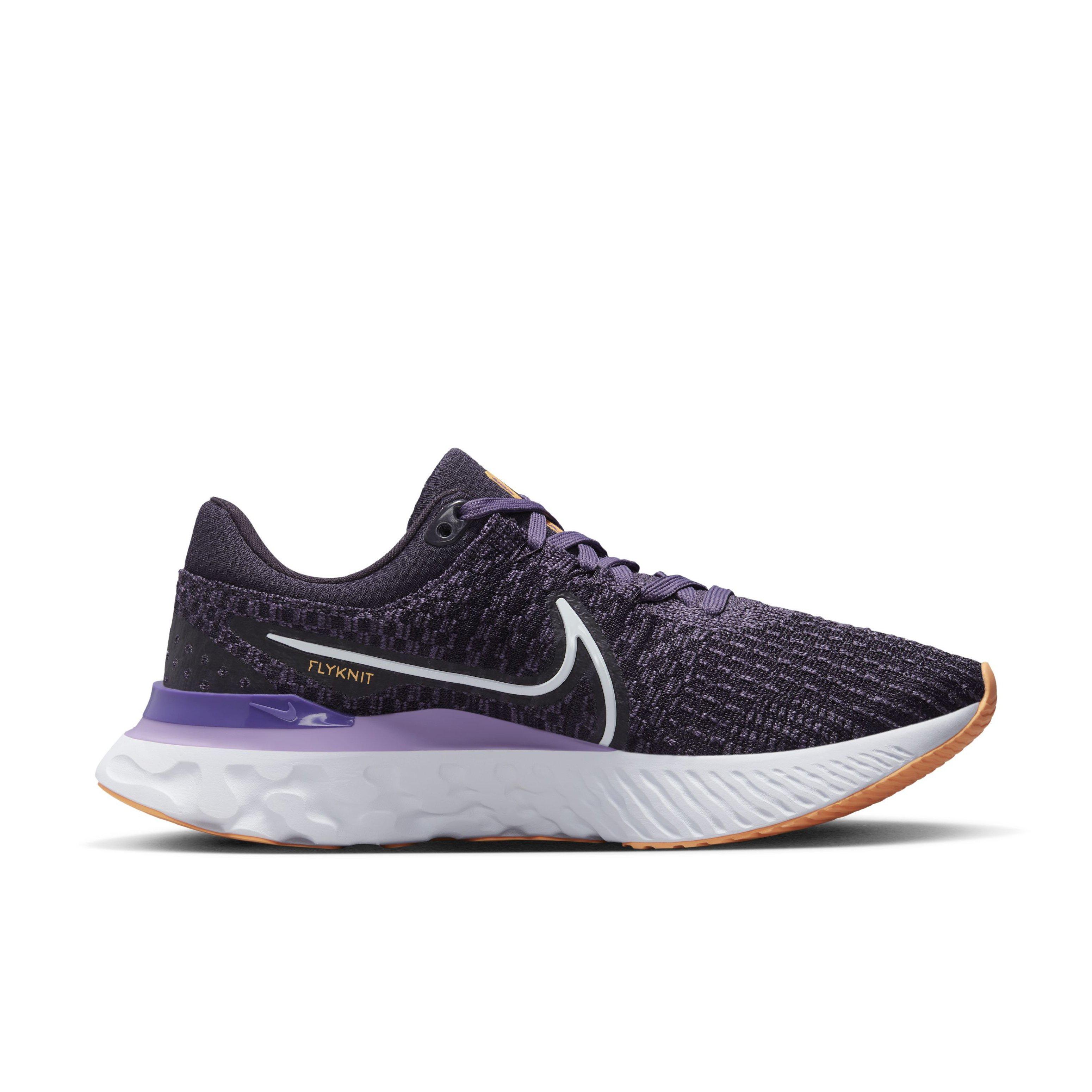 Nike React Infinity 3 "Cave Purple/White/Canyon Purple/White" Women's Running Shoe - PURPLE/WHITE/PURPLE/WHITE Thumbnail View 1
