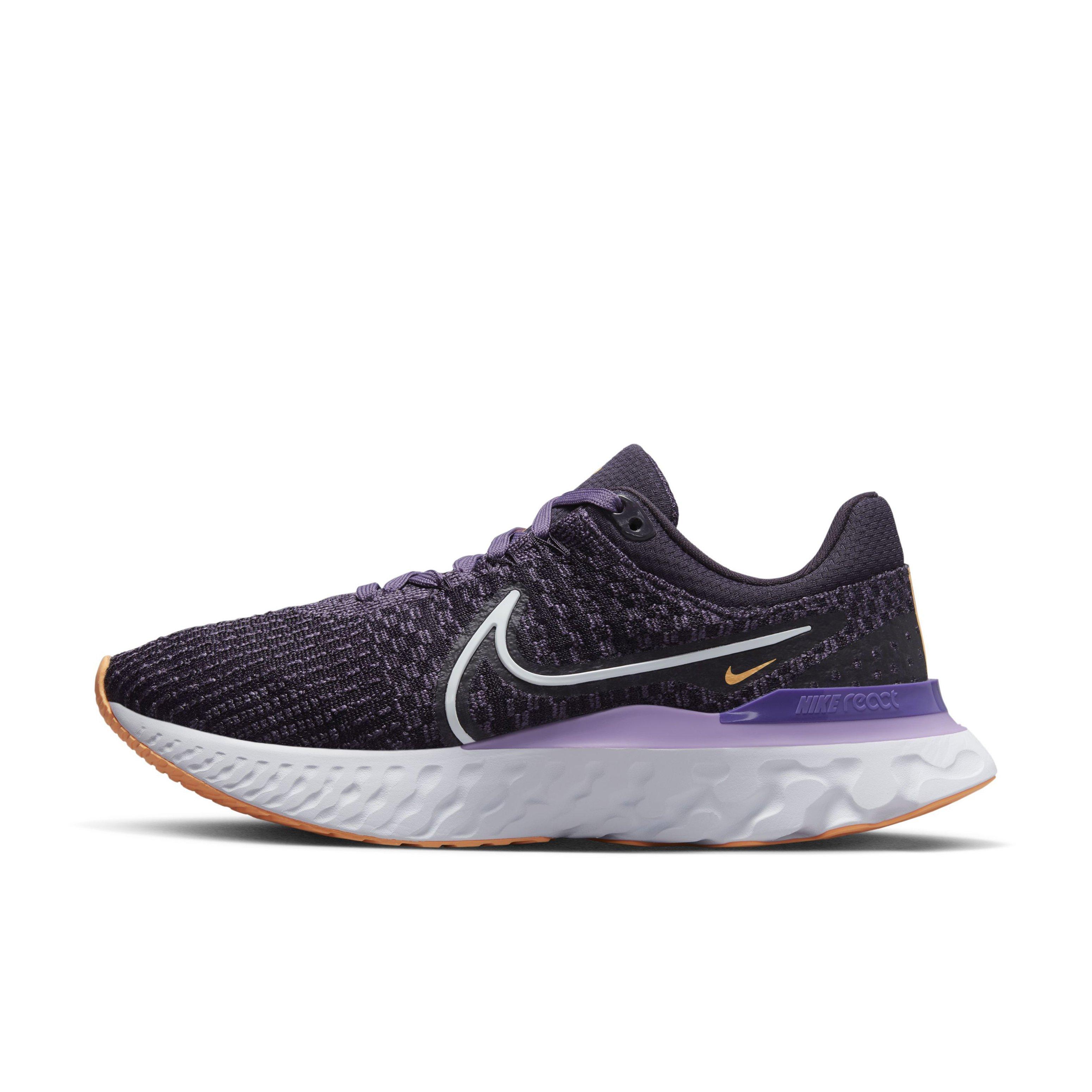 Nike React Infinity 3 "Cave Purple/White/Canyon Purple/White" Women's Running Shoe - PURPLE/WHITE/PURPLE/WHITE Thumbnail View 2
