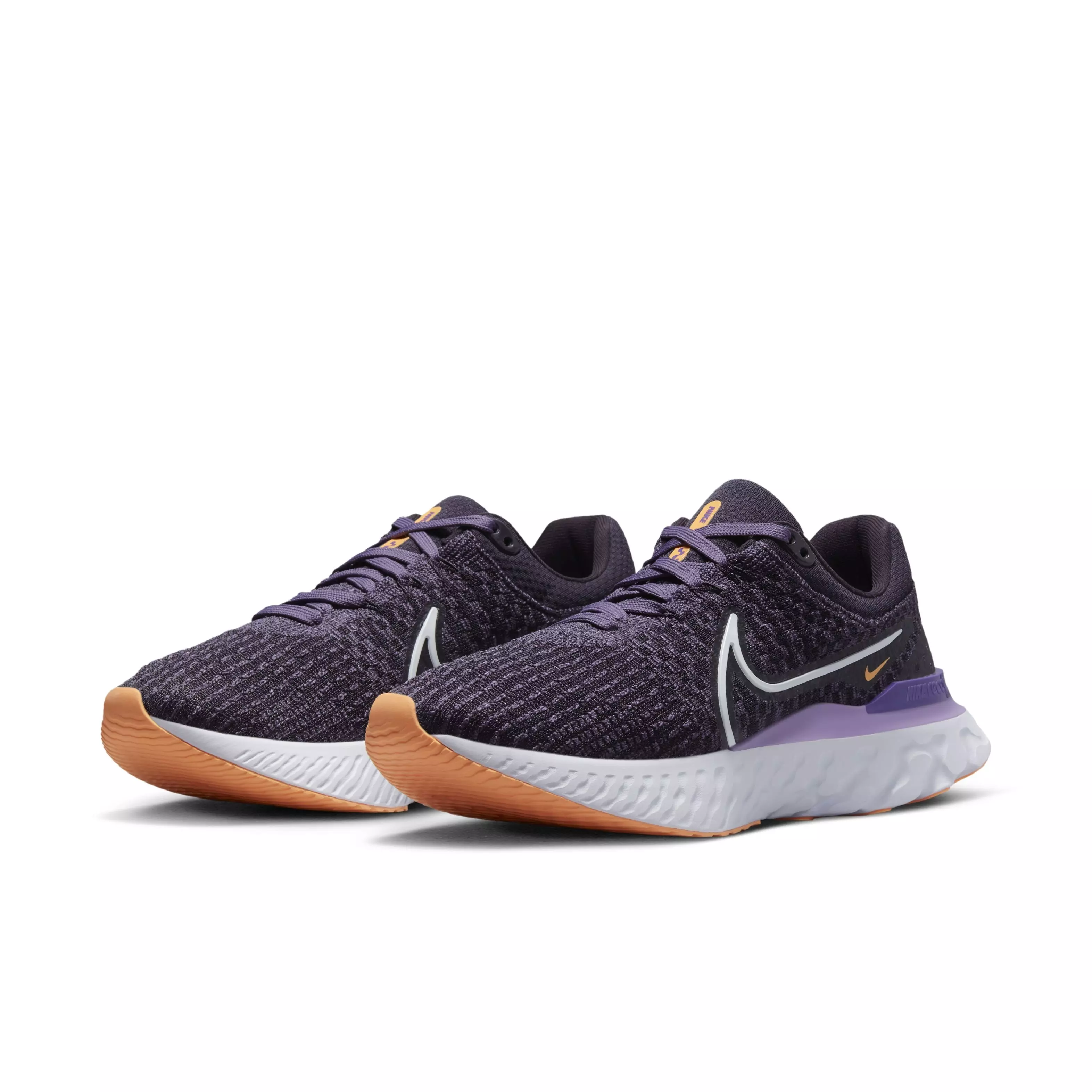 Nike React Infinity 3 "Cave Purple/White/Canyon Purple/White" Women's Running Shoe - PURPLE/WHITE/PURPLE/WHITE