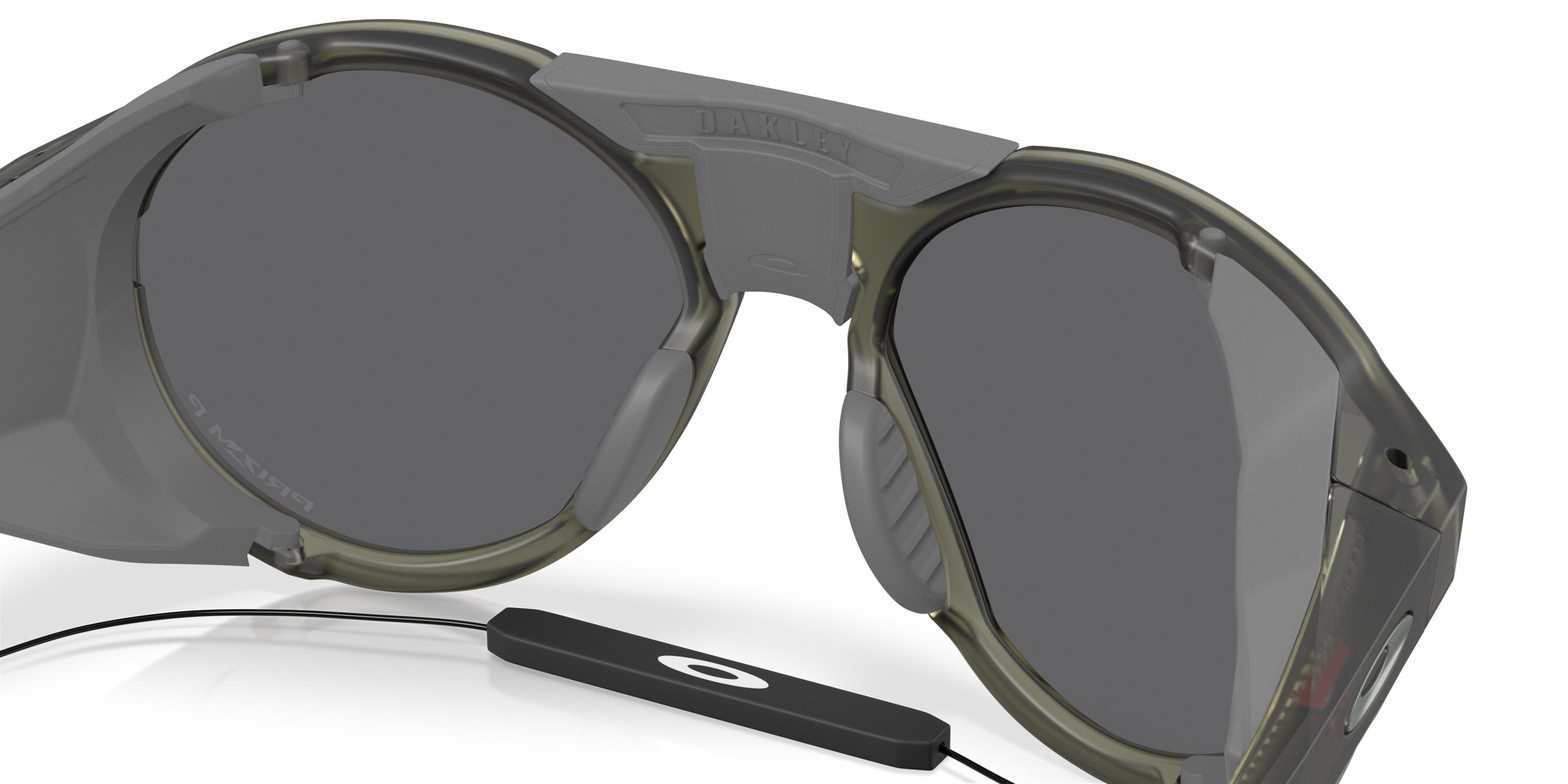 Oakley Clifden Prizm Black Polarized Sunglasses - Matte Olive - GREEN/GREY Thumbnail View 6