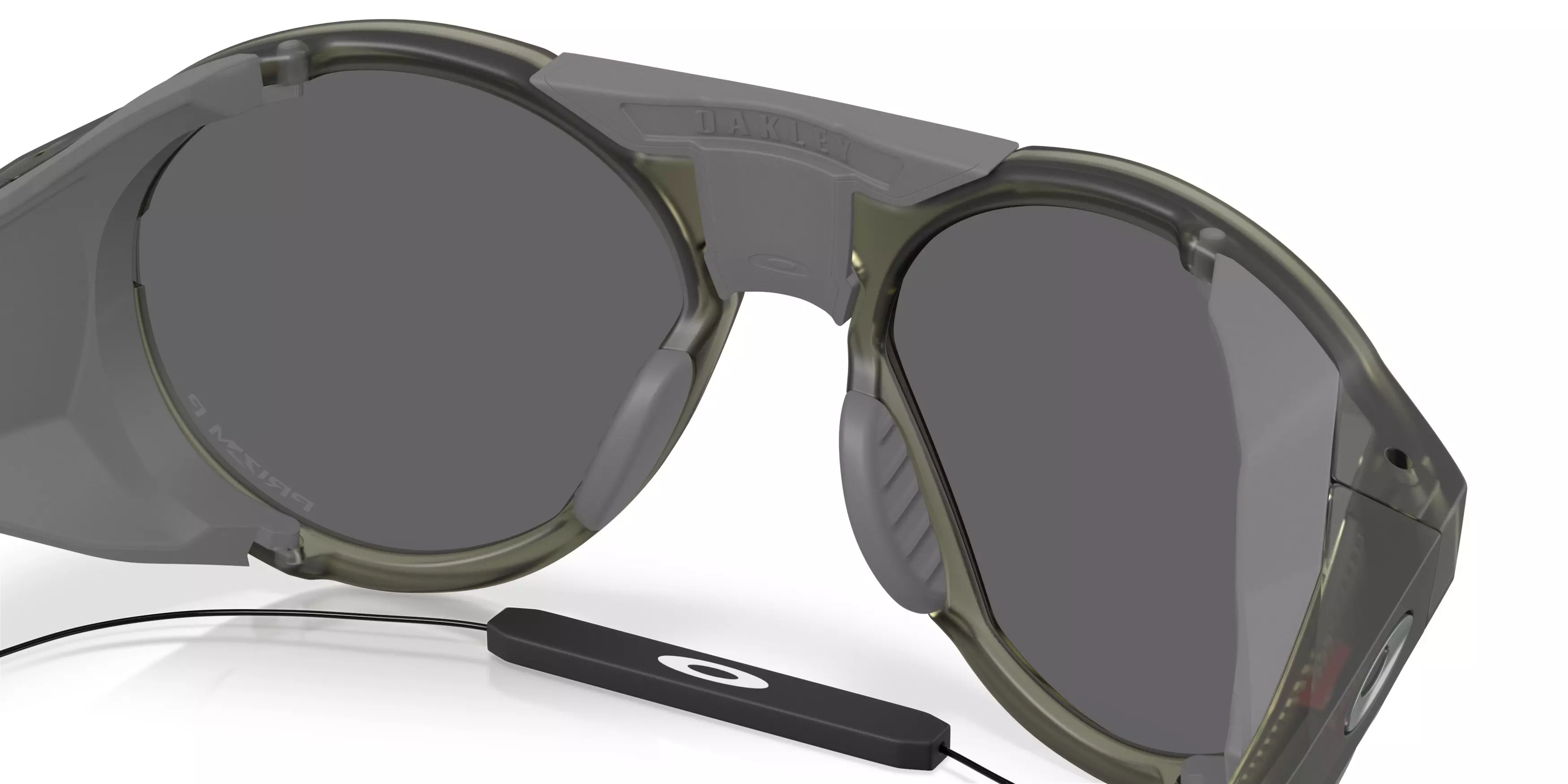 Oakley Clifden Prizm Black Polarized Sunglasses - Matte Olive - GREEN/GREY