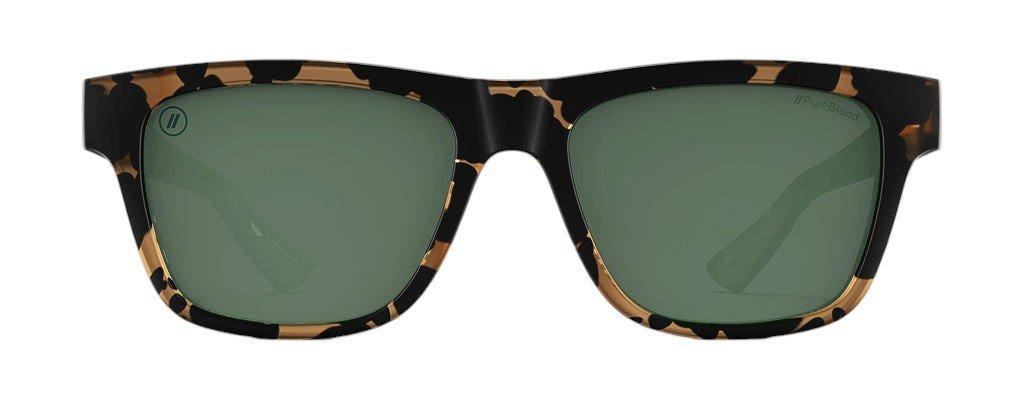 Blenders Tate Matte Tort Sunglasses - BROWN