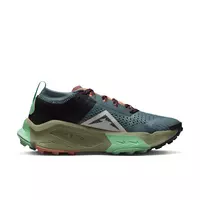 Nike Zegama "Mineral Slate/Light Bone/Black" Women's Trail Running Shoe - SLATE/LIGHT BONE/BLACK