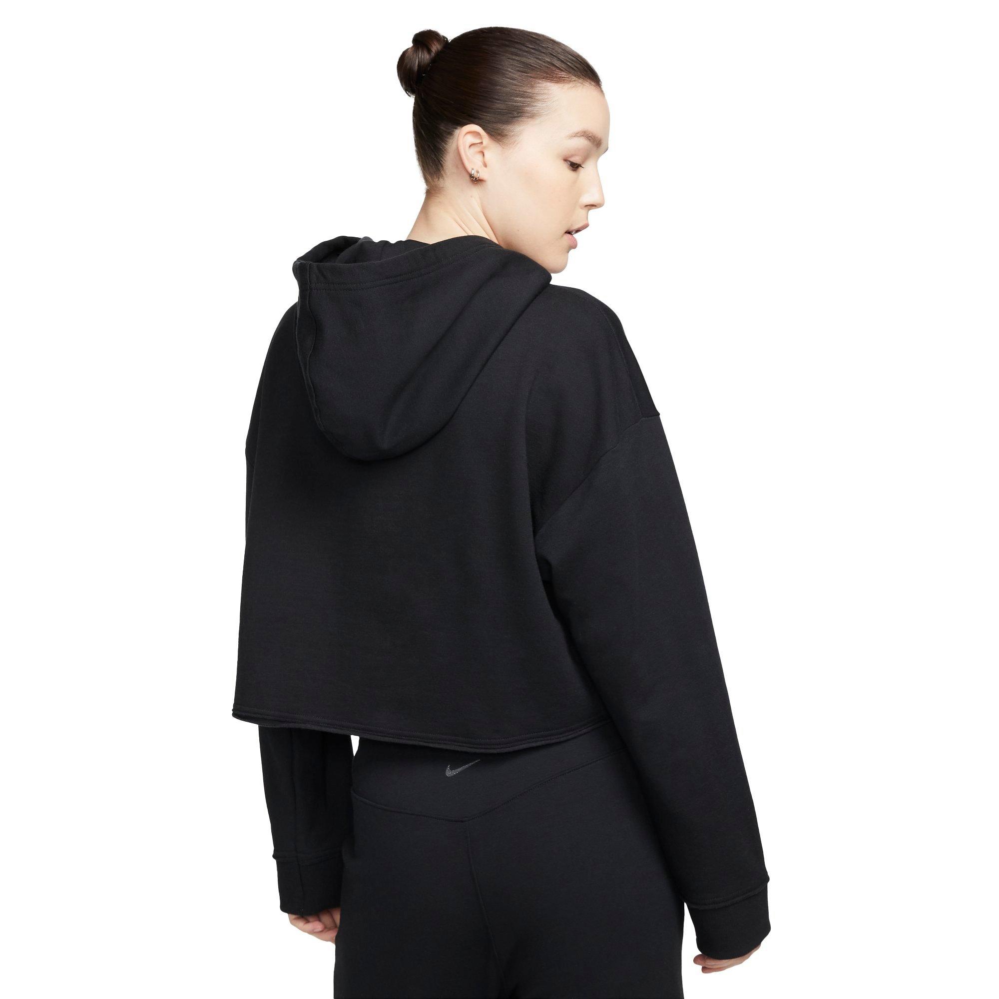 Nike Women s Yoga Luxe Cropped Fleece Pullover Hoodie Hibbett