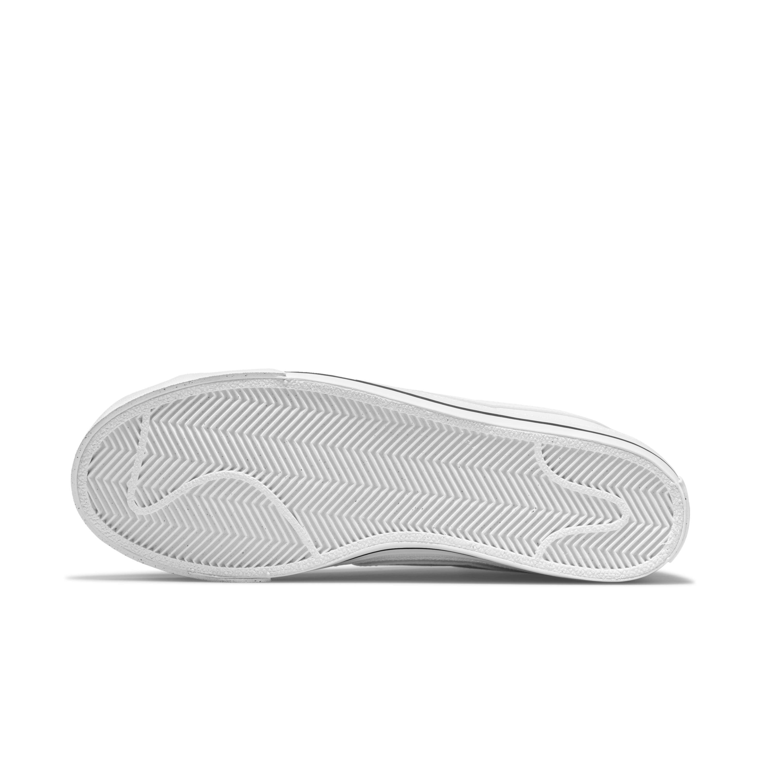 Nike Court Legacy Next Nature "White/White/Black/Volt" Women's Shoe