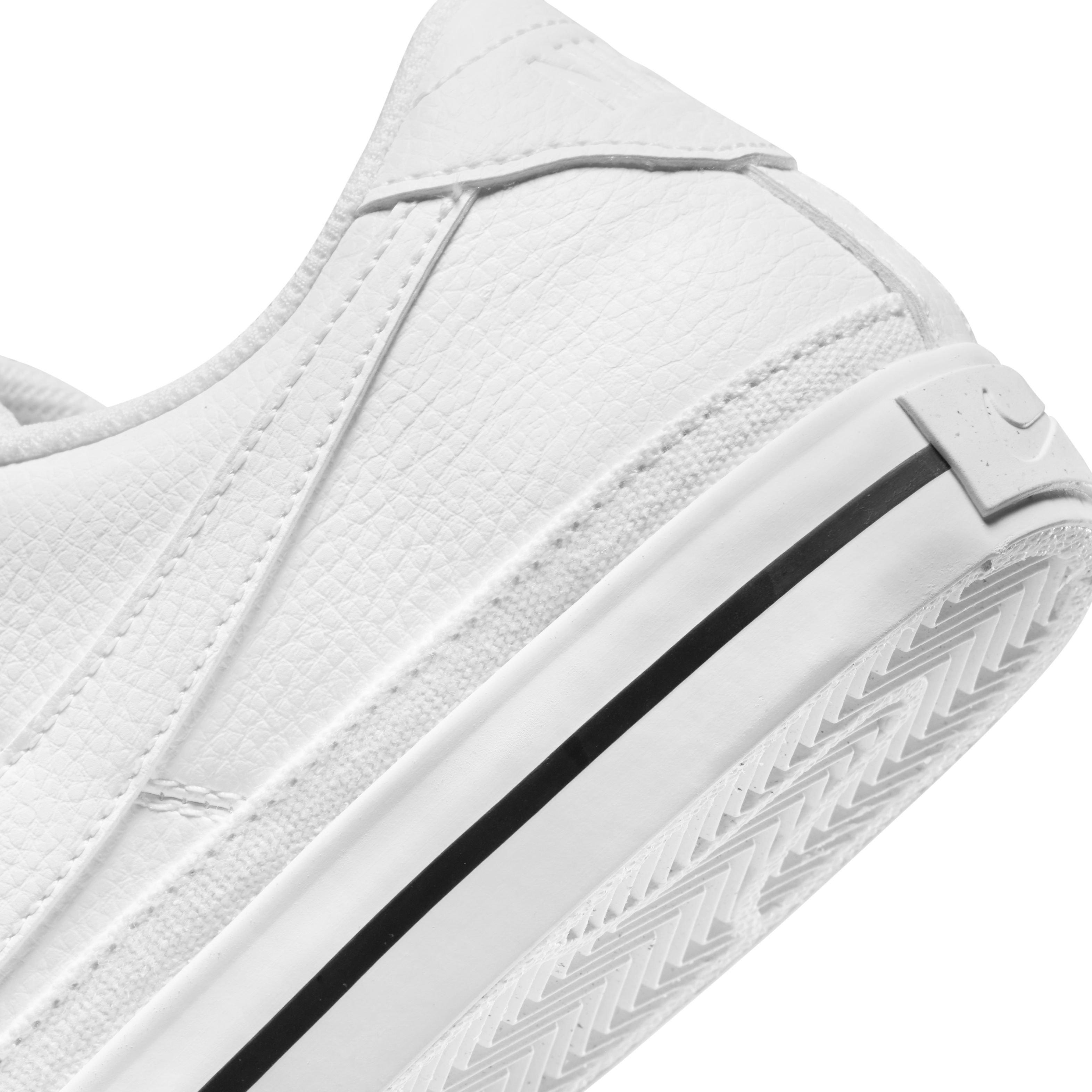 Nike Court Legacy Next Nature "White/White/Black/Volt" Women's Shoe