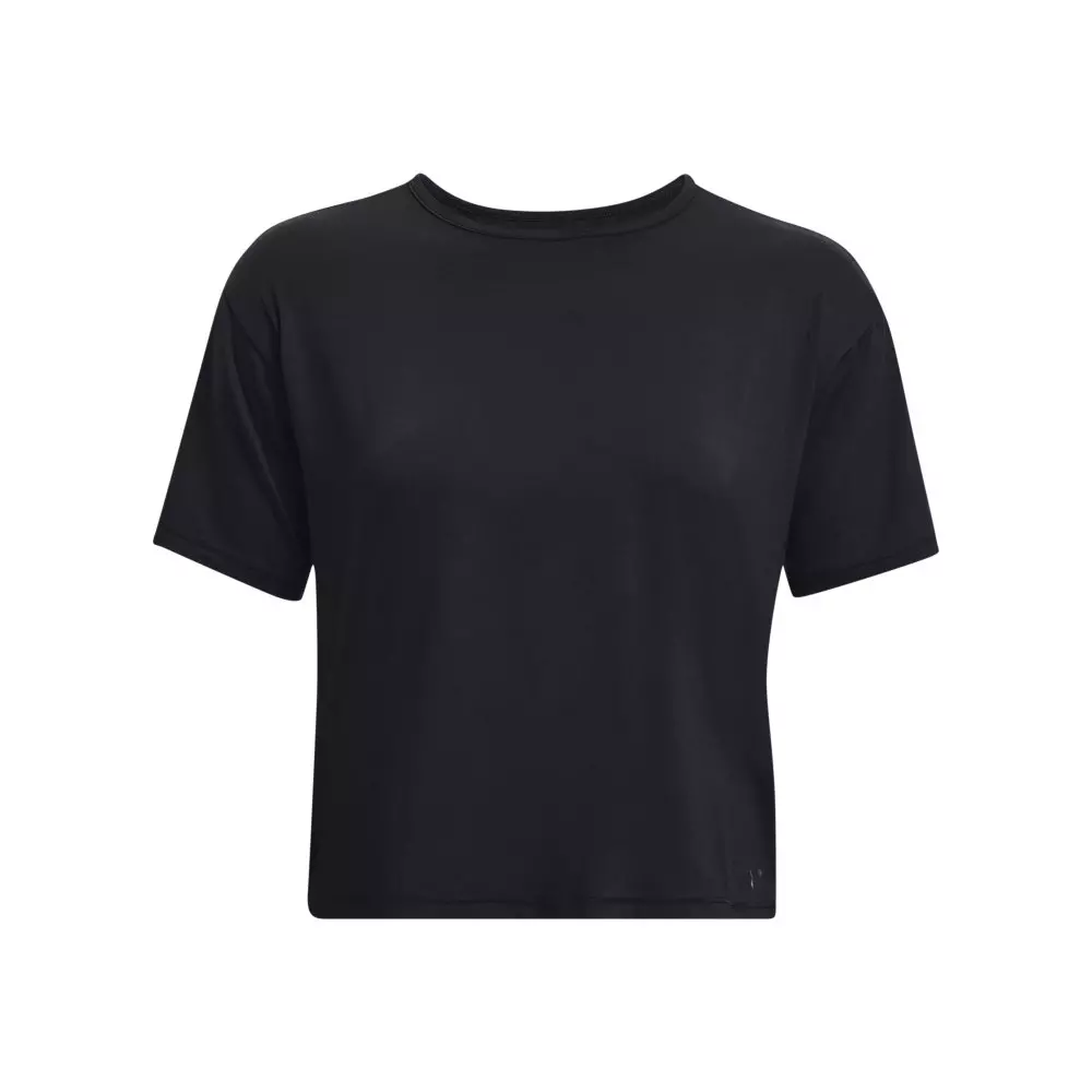 Under Armour Women's Motion Short Sleeve Shirt - BLACK/GREY