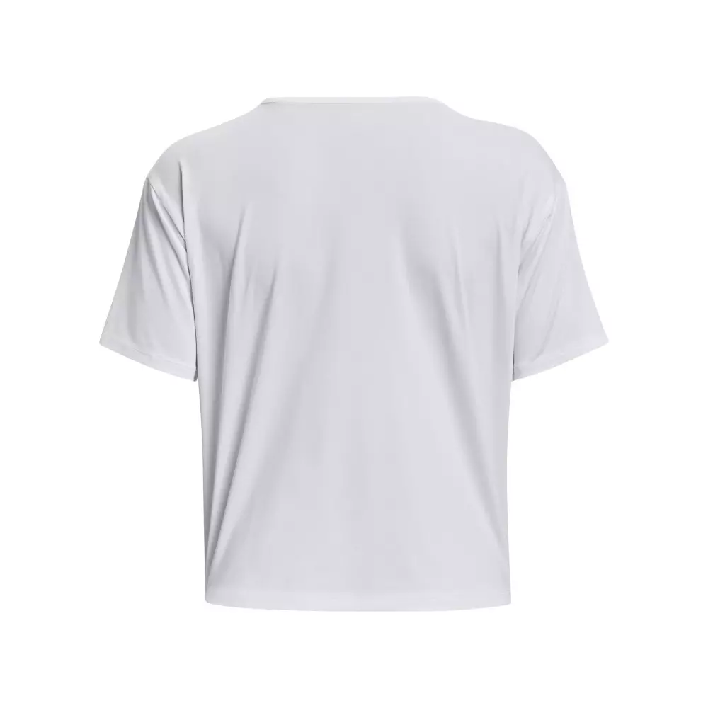 Under Armour Women's Motion Short Sleeve Shirt - WHITE/GREY