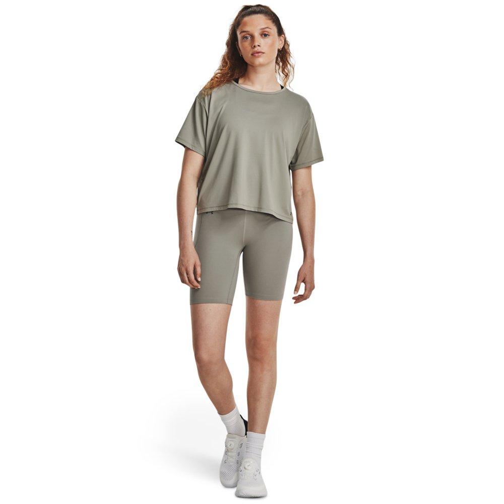Under Armour Women's Motion Short Sleeve Shirt - GREEN Thumbnail View 3